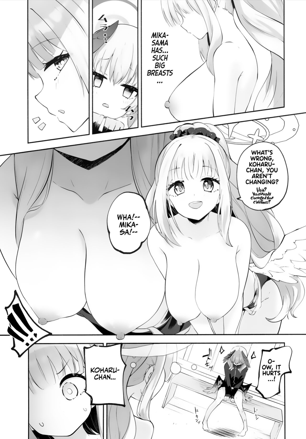 (C103) [Hatogoya (Hatoharu)] Koharu-chantte Sounanda! (Blue Archive) [Team Rabu2]