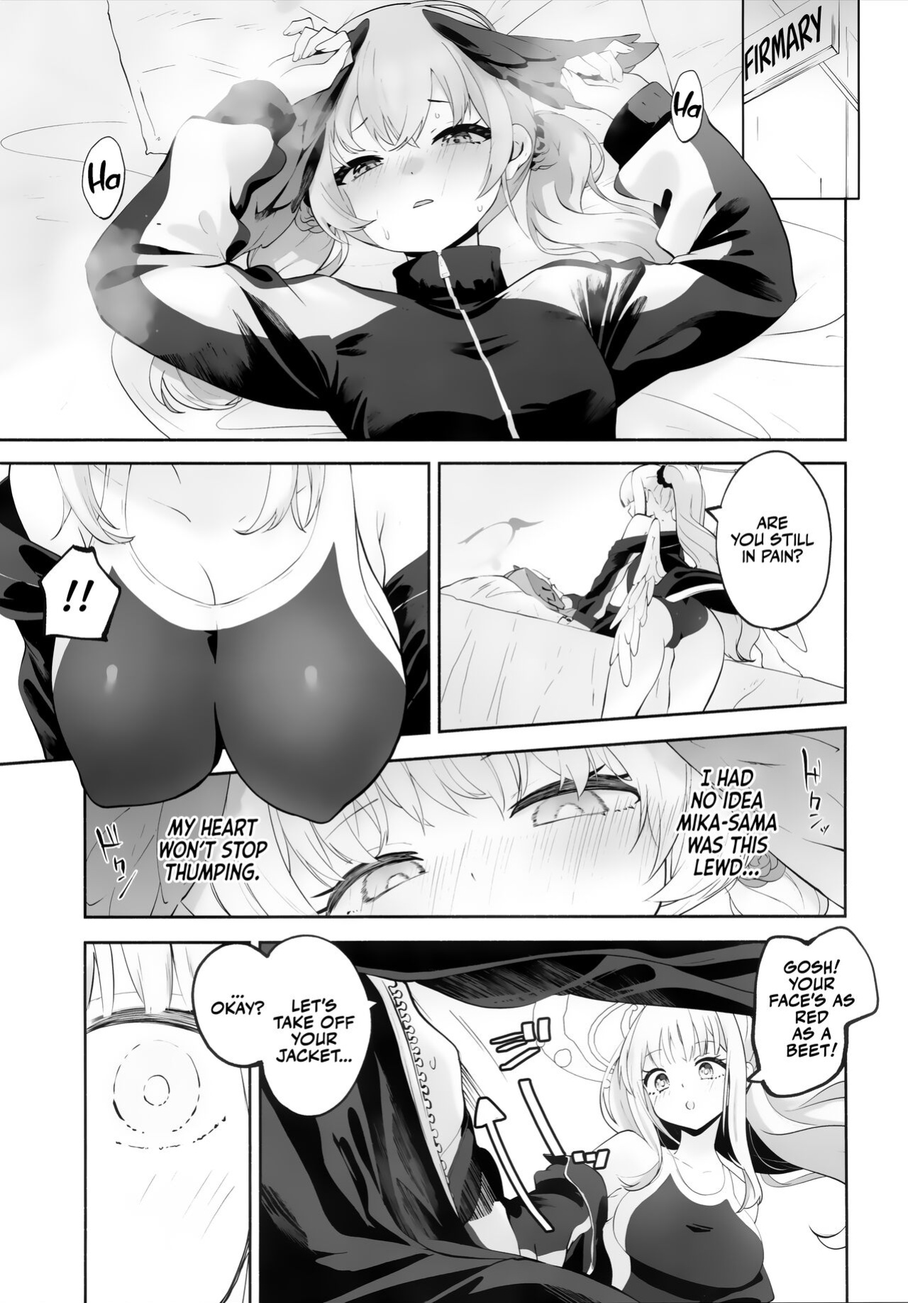 (C103) [Hatogoya (Hatoharu)] Koharu-chantte Sounanda! (Blue Archive) [Team Rabu2]