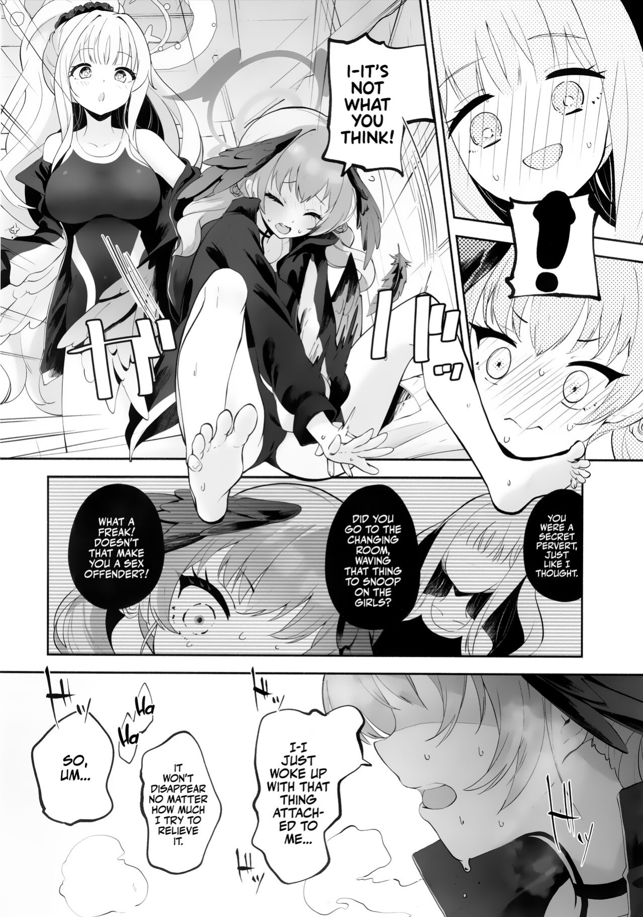 (C103) [Hatogoya (Hatoharu)] Koharu-chantte Sounanda! (Blue Archive) [Team Rabu2]