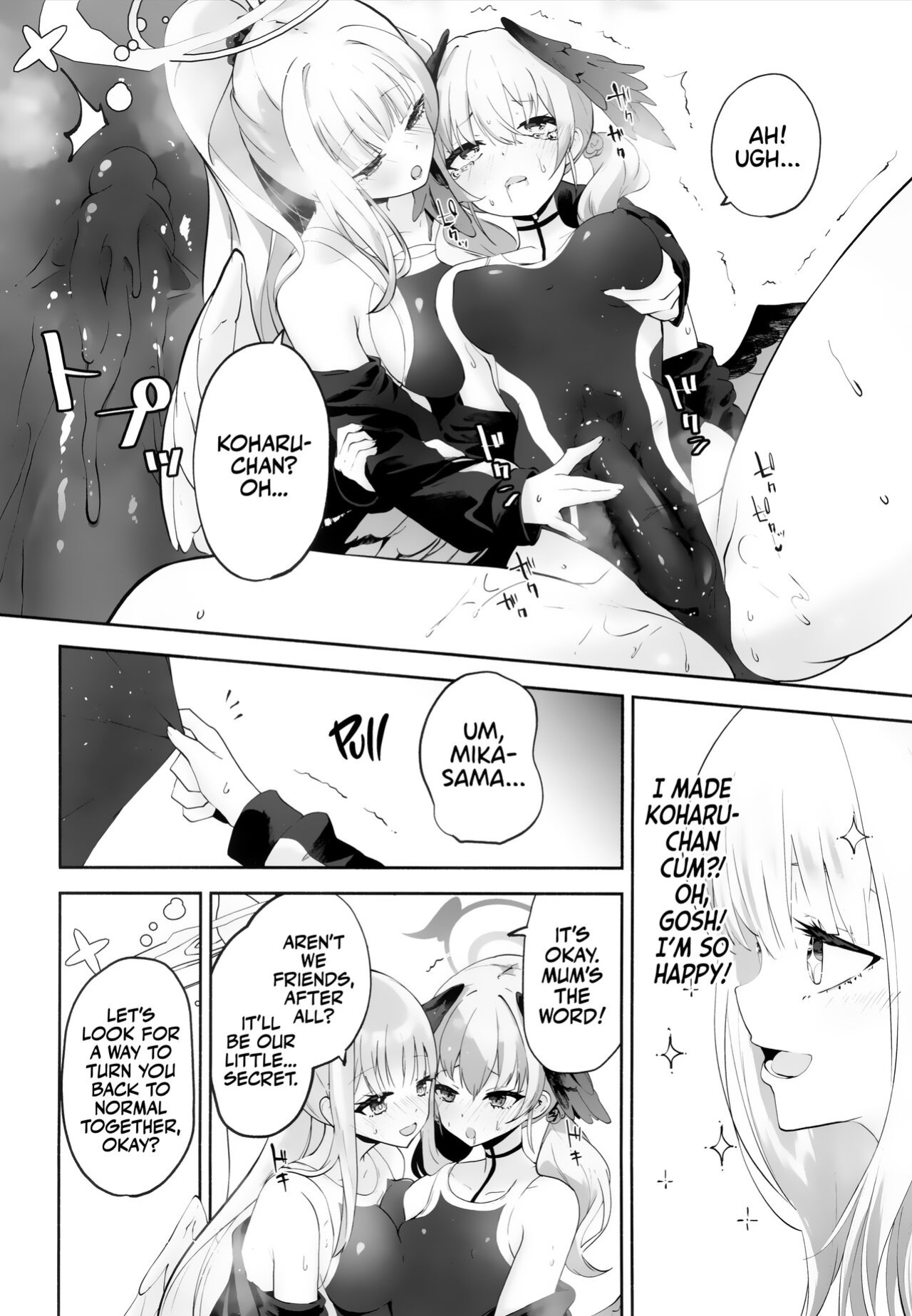 (C103) [Hatogoya (Hatoharu)] Koharu-chantte Sounanda! (Blue Archive) [Team Rabu2]