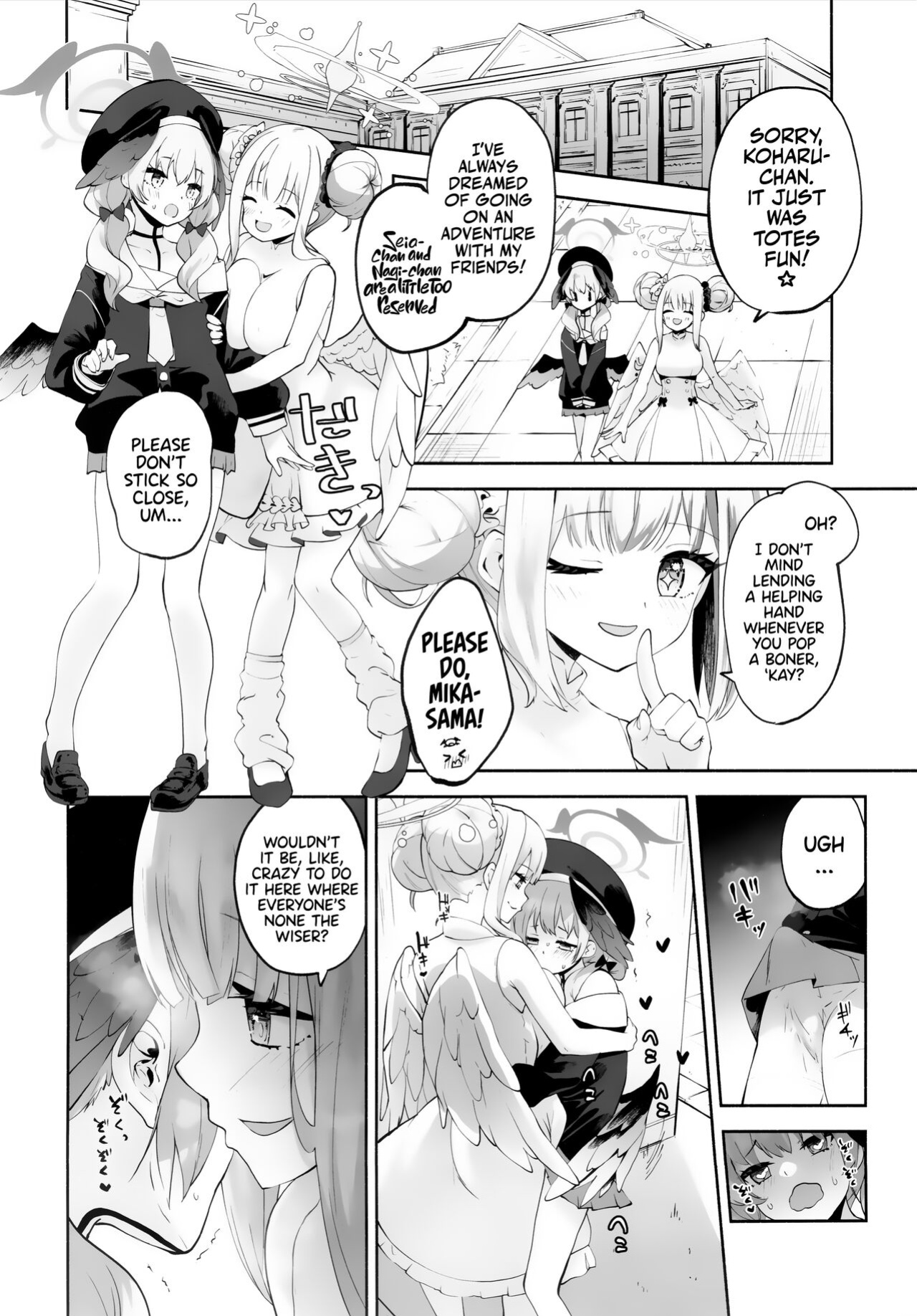 (C103) [Hatogoya (Hatoharu)] Koharu-chantte Sounanda! (Blue Archive) [Team Rabu2]