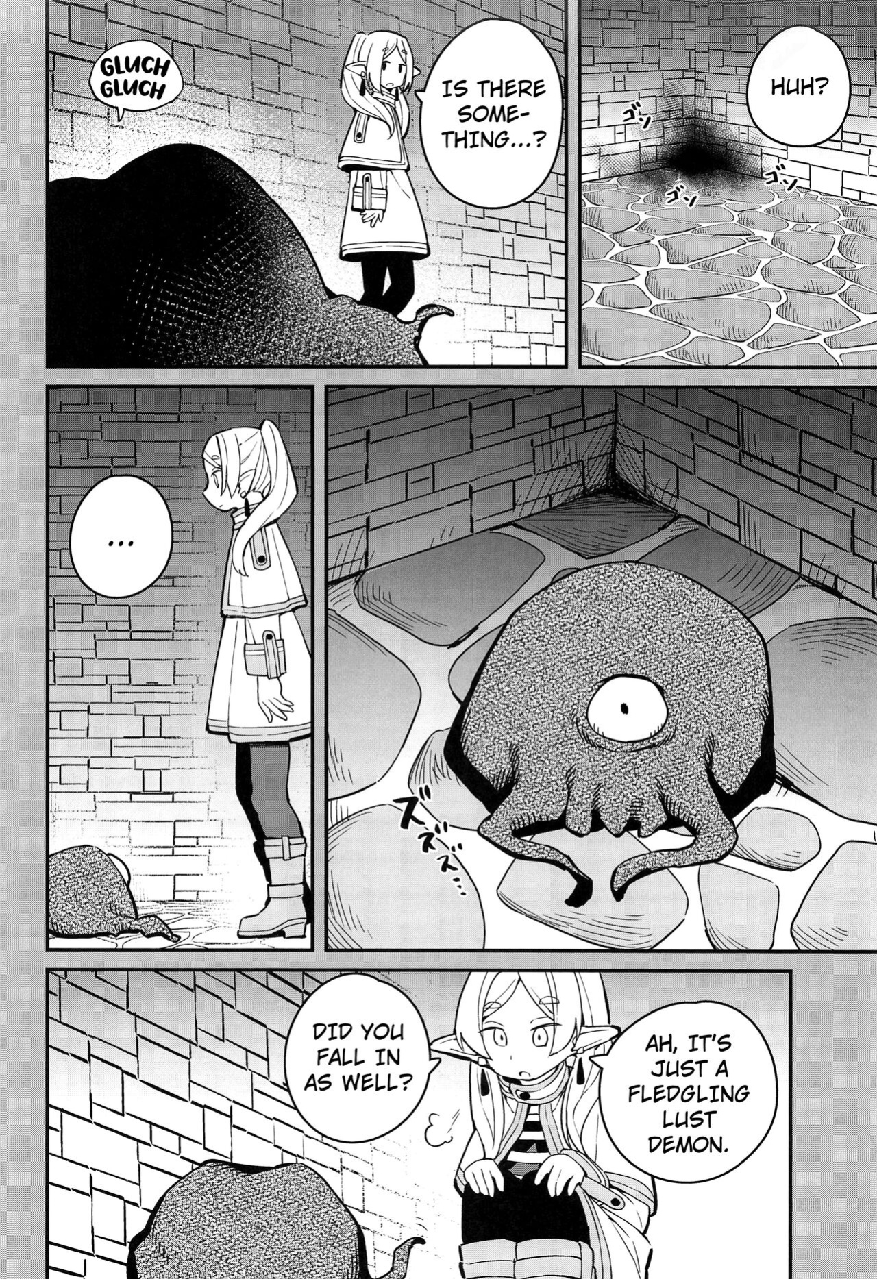 (C103) [Tanaka-ke no Kamo (Tanaka Ahiru)] Otoshiana kara no Dasshutsu (Sousou no Frieren) [Kuraudo]