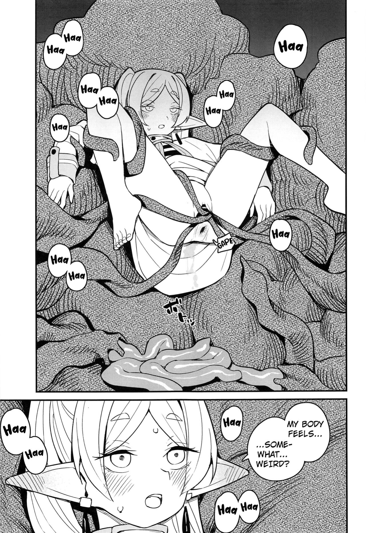 (C103) [Tanaka-ke no Kamo (Tanaka Ahiru)] Otoshiana kara no Dasshutsu (Sousou no Frieren) [Kuraudo]