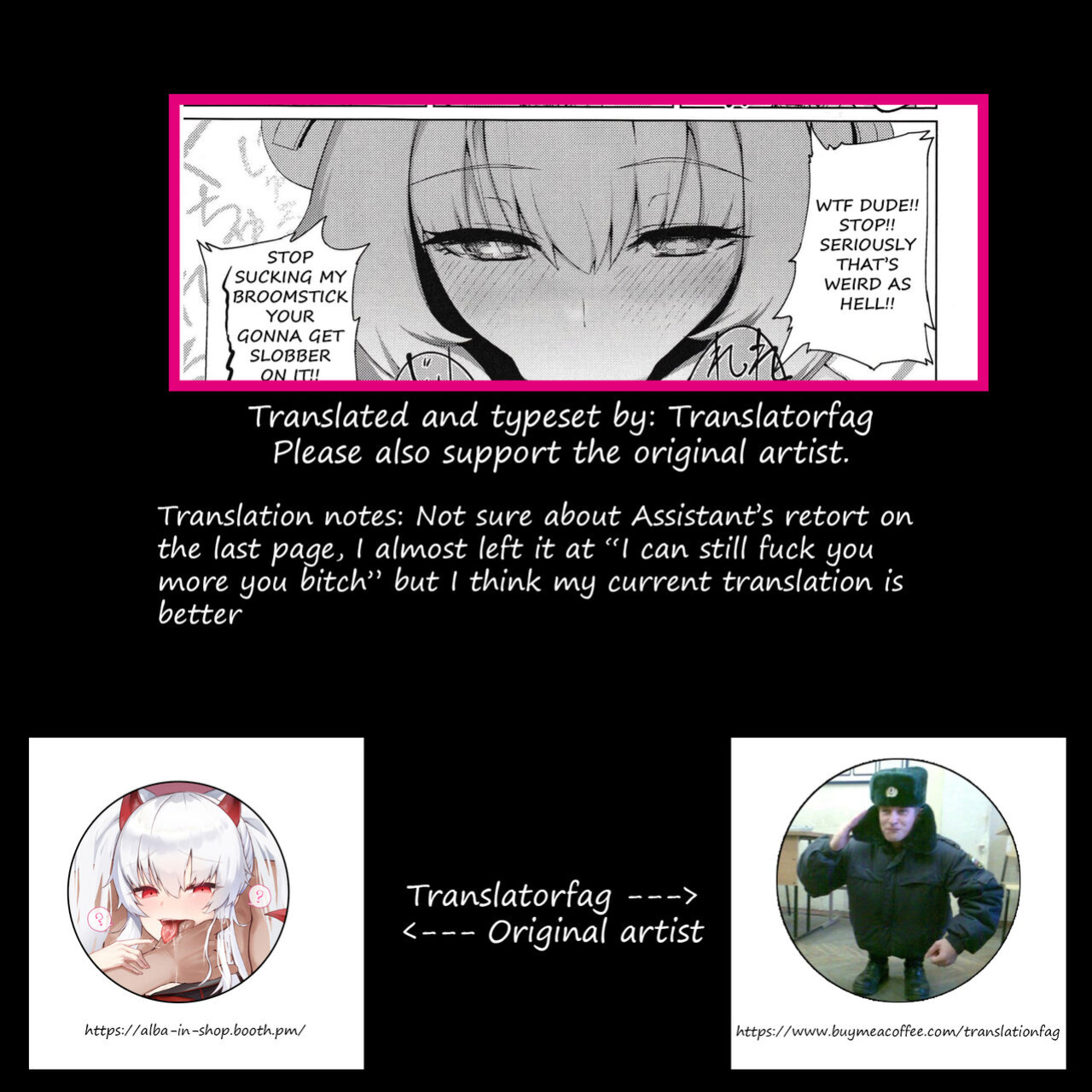 [ALBANOTE (ALBA)] Pai-nyan o Wakareseru! nante Sonna no Muri desu Nya w | I'll make Pi-nyan understand!! That's impossible nya lol (Bomber Girl) [Translatorfag]