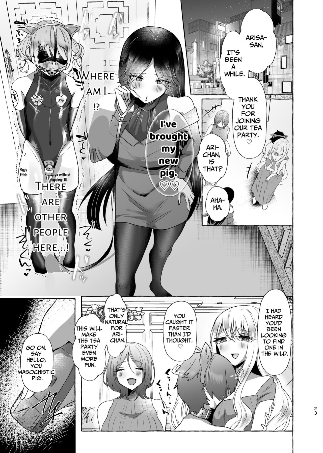 [Tanoshii sui zo ku kan (Umino Ryou)] Shion 100% Feminization ~From Pretty Boy to Piggy Bitch~ [Penguin Piper]