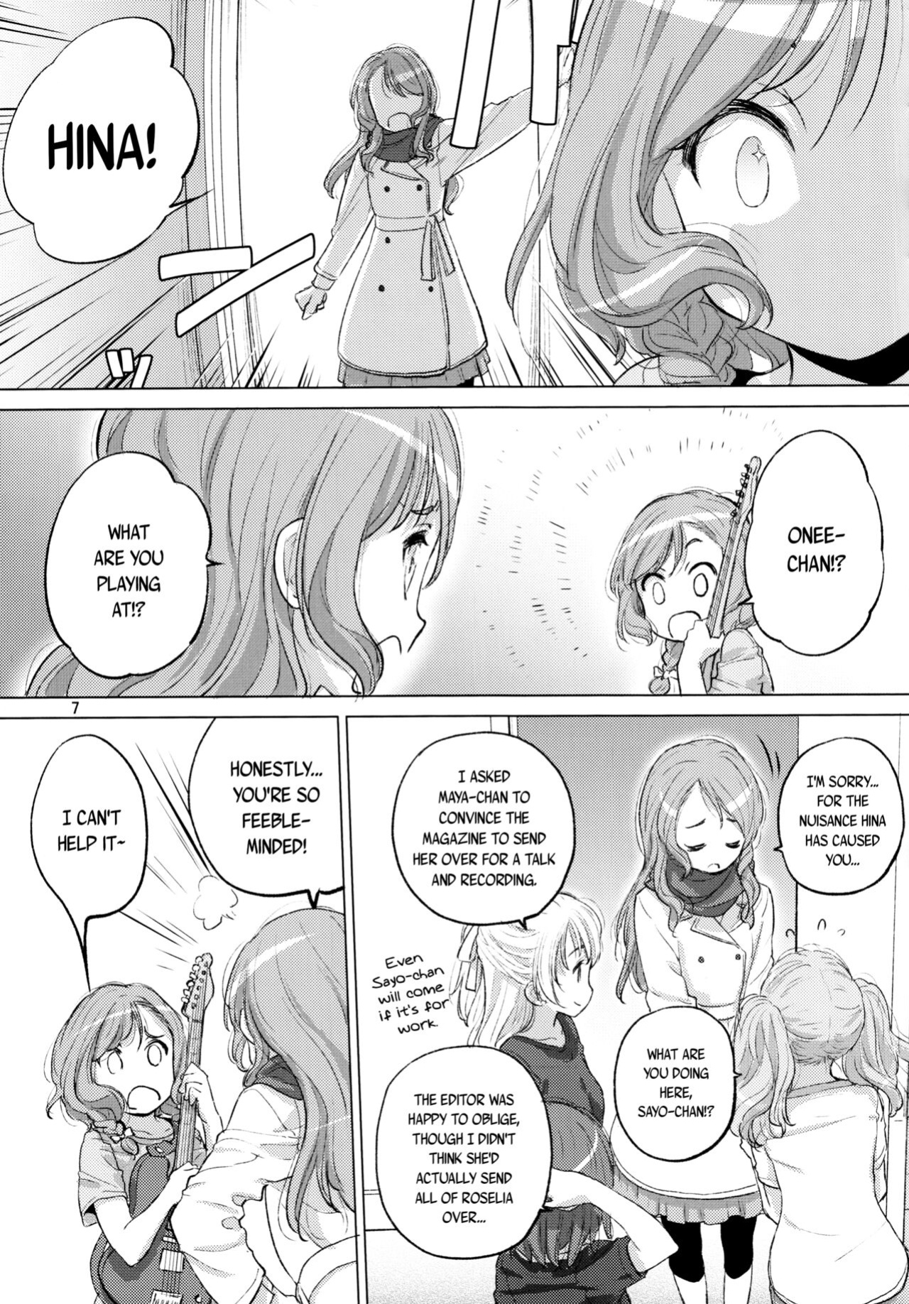 (C99) [VOLUTES (Kurogane Kenn)] Futago no Kyuusoku - Le Repos des Jumelles | The Twins' Relaxation (BanG Dream!) [/u/ scanlations]