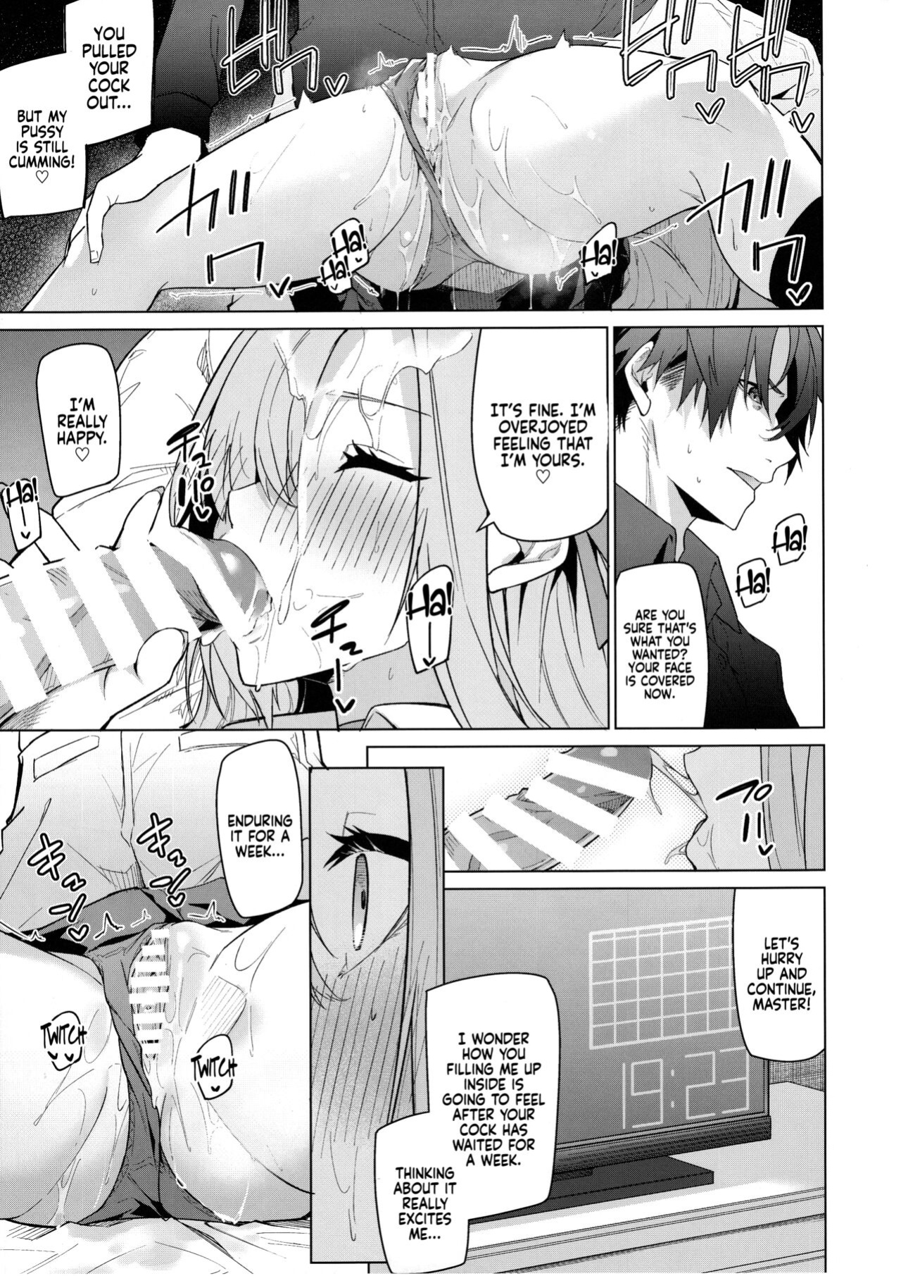 (C103) [Jun Tokuchuu Kuro Mask (Hetaren)] Asuna to Isshuukan Go ni. | With Asuna after a week apart. (Blue Archive) [Coffedrug]