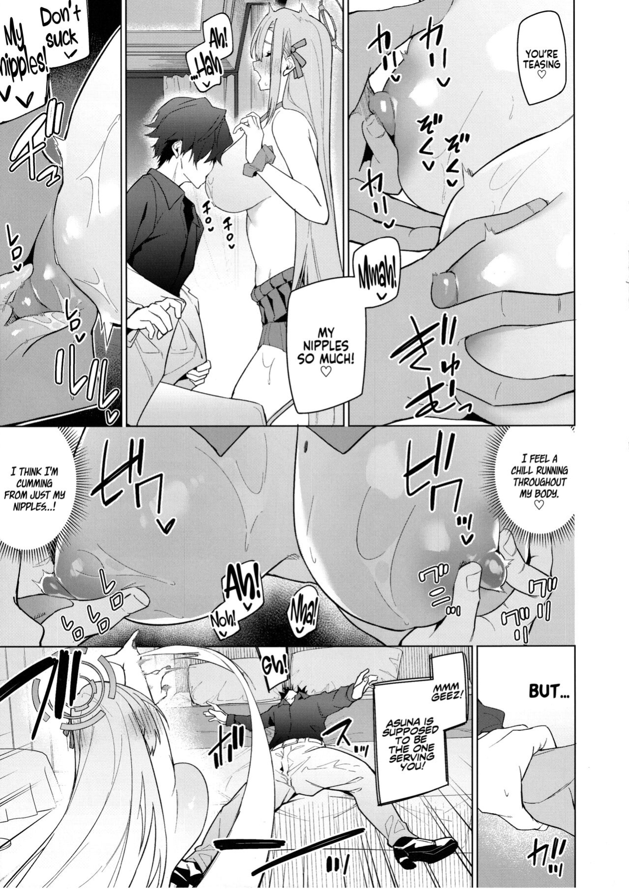 (C103) [Jun Tokuchuu Kuro Mask (Hetaren)] Asuna to Isshuukan Go ni. | With Asuna after a week apart. (Blue Archive) [Coffedrug]