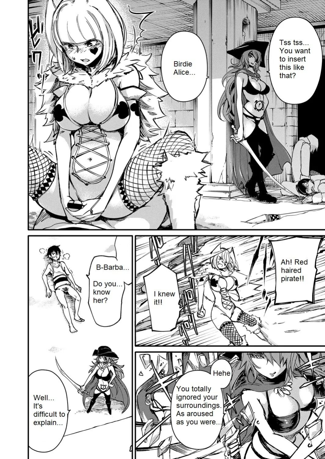 [Ishikawa Hirodi] Soukai no Heso Kaizoku Ch. 3 large fire small ice | Navel Fetish Pirates 3 (COMIC ExE 11)