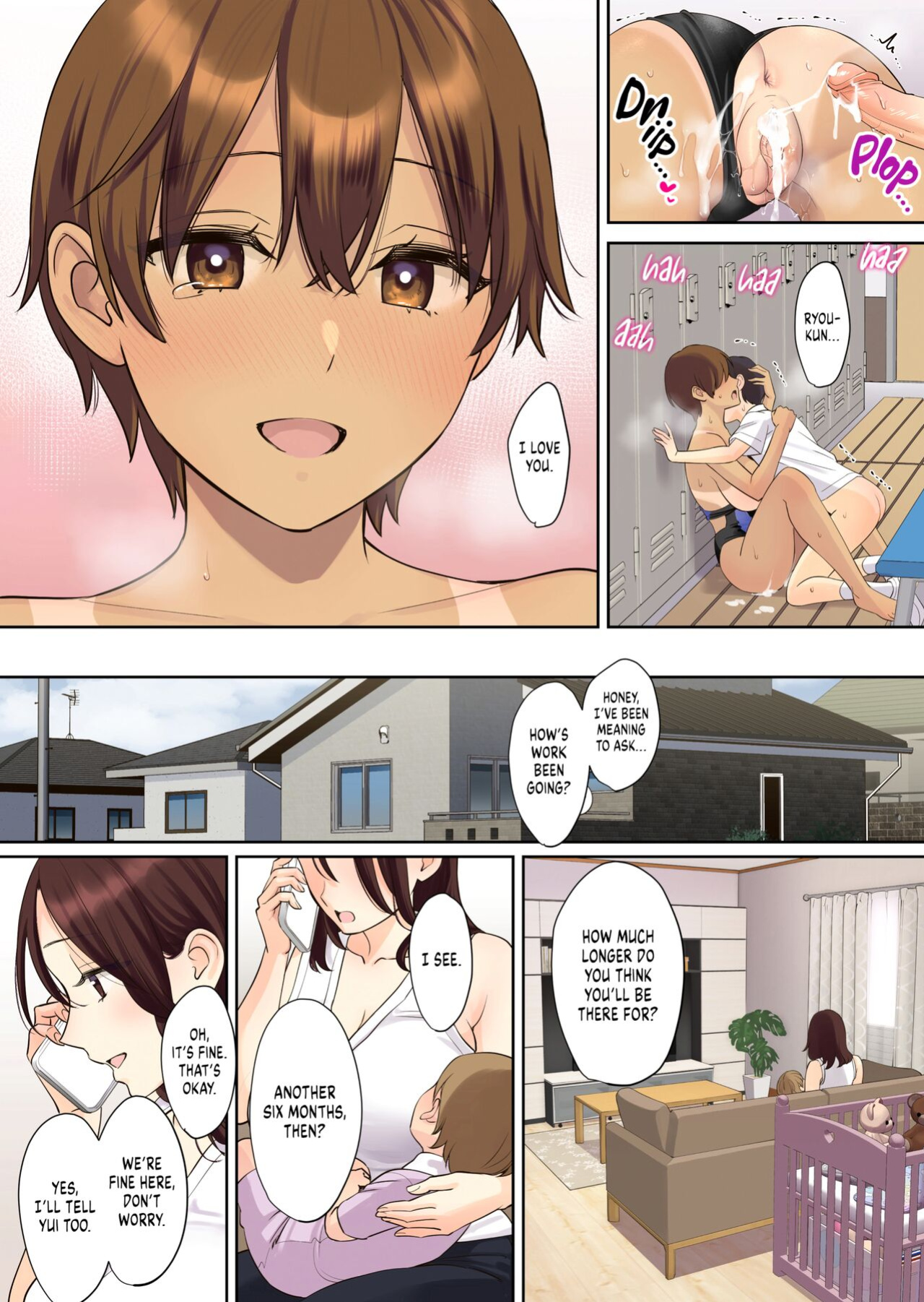 [Oshima Aki] Kanojo no Okaa-san ni Doutei o Ubawareru Hanashi 2 | How My Girlfriend's Mom Took My Virginity 2 [FuDeORS]