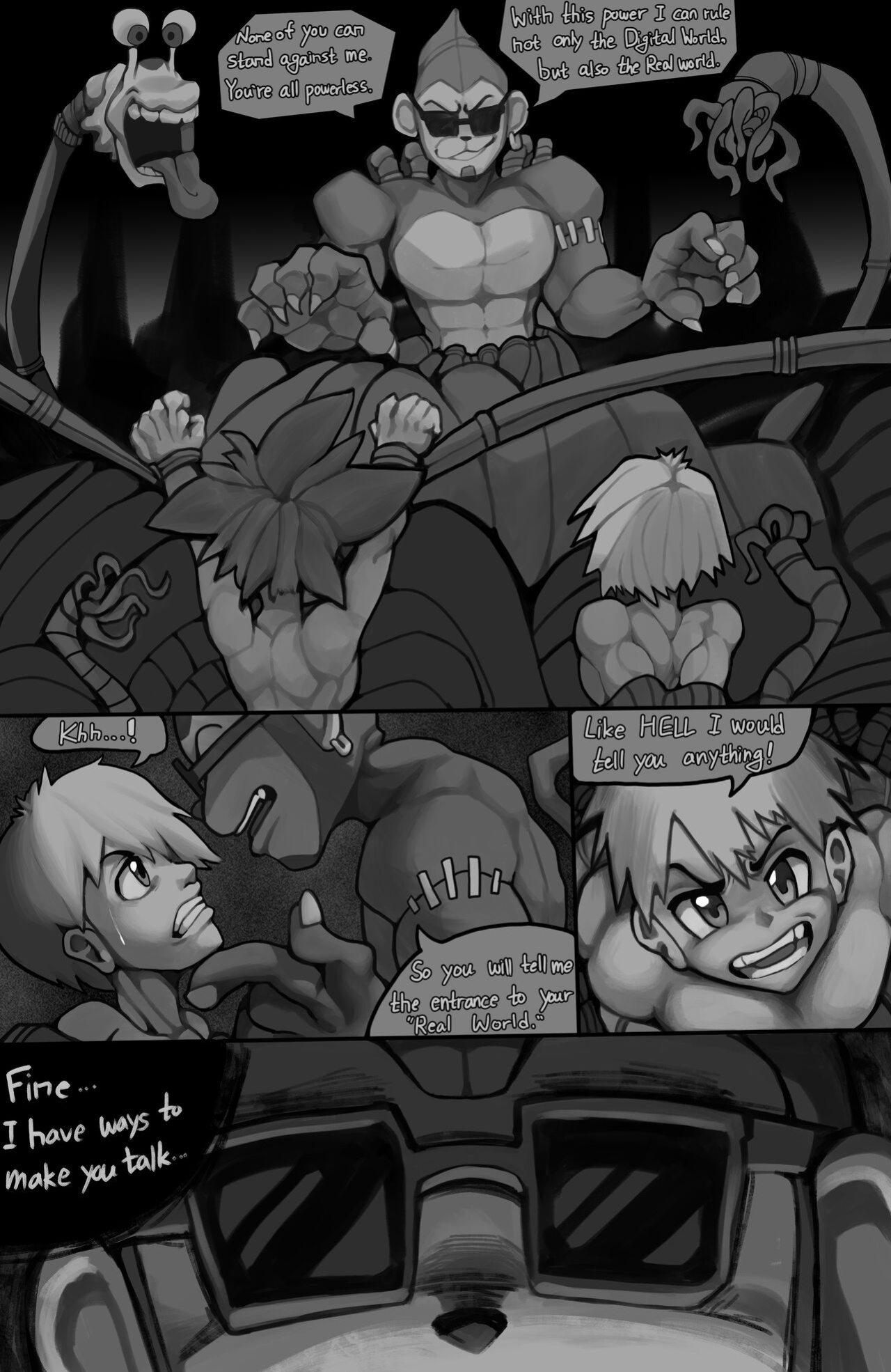 [Twomario] Etamon Interrogation (Uncensored)