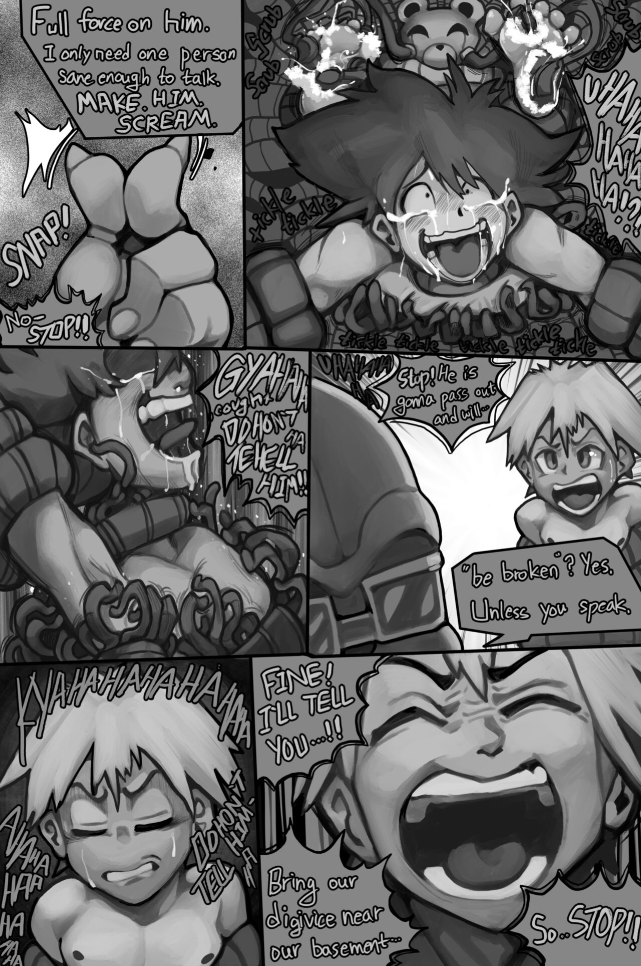 [Twomario] Etamon Interrogation (Censored)