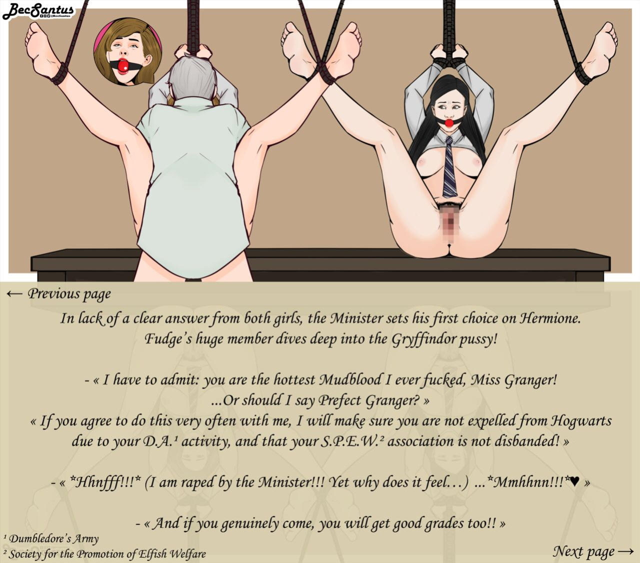 [BecSantus] Harry and the Whorcruxes