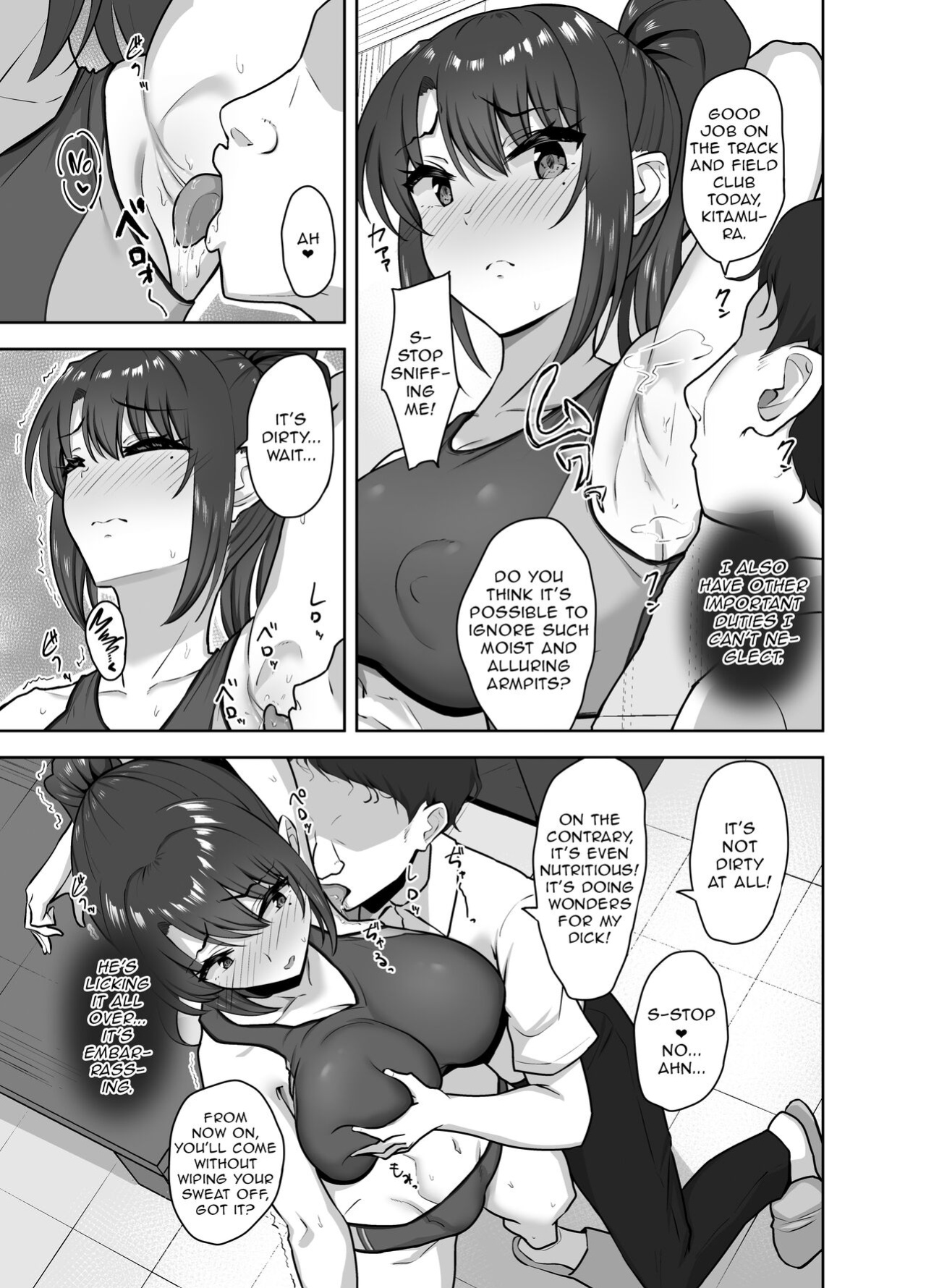 [Mocchimochiya (caruta)] Bukatsu-go wa Seishori gakari ‐Kanojo no Hajimete wa Boku no Mono‐ | After Club Activities: Sexual Relief Duties -Her first time is mine- [Kinsei Translations]