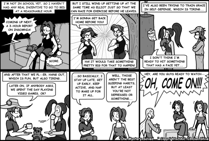 El Goonish Shive Part 2 - Sister through The Morning After