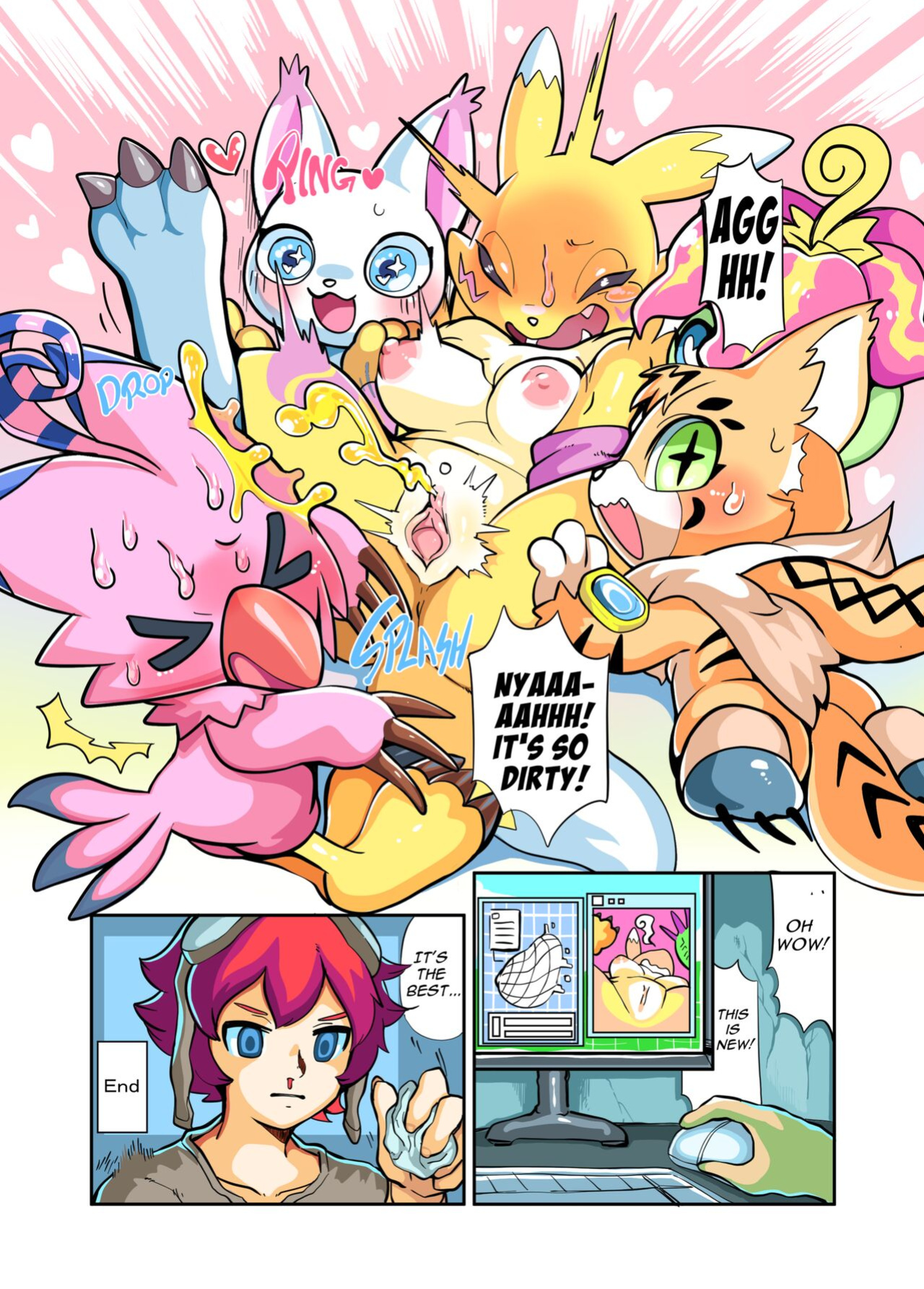 [Digimon Anthology] Renaughty 2 (Kikunyi)