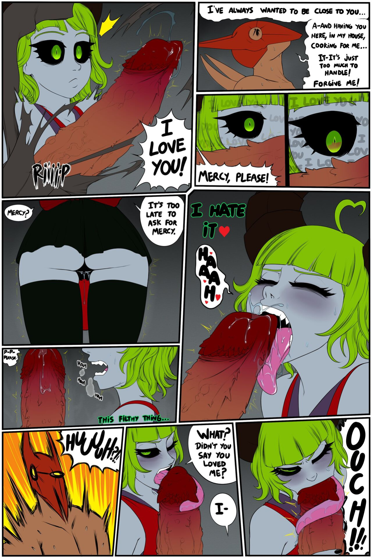 [Redboard] [RisenHentaiDemon] Love Drain (DOTA2) (Colored)