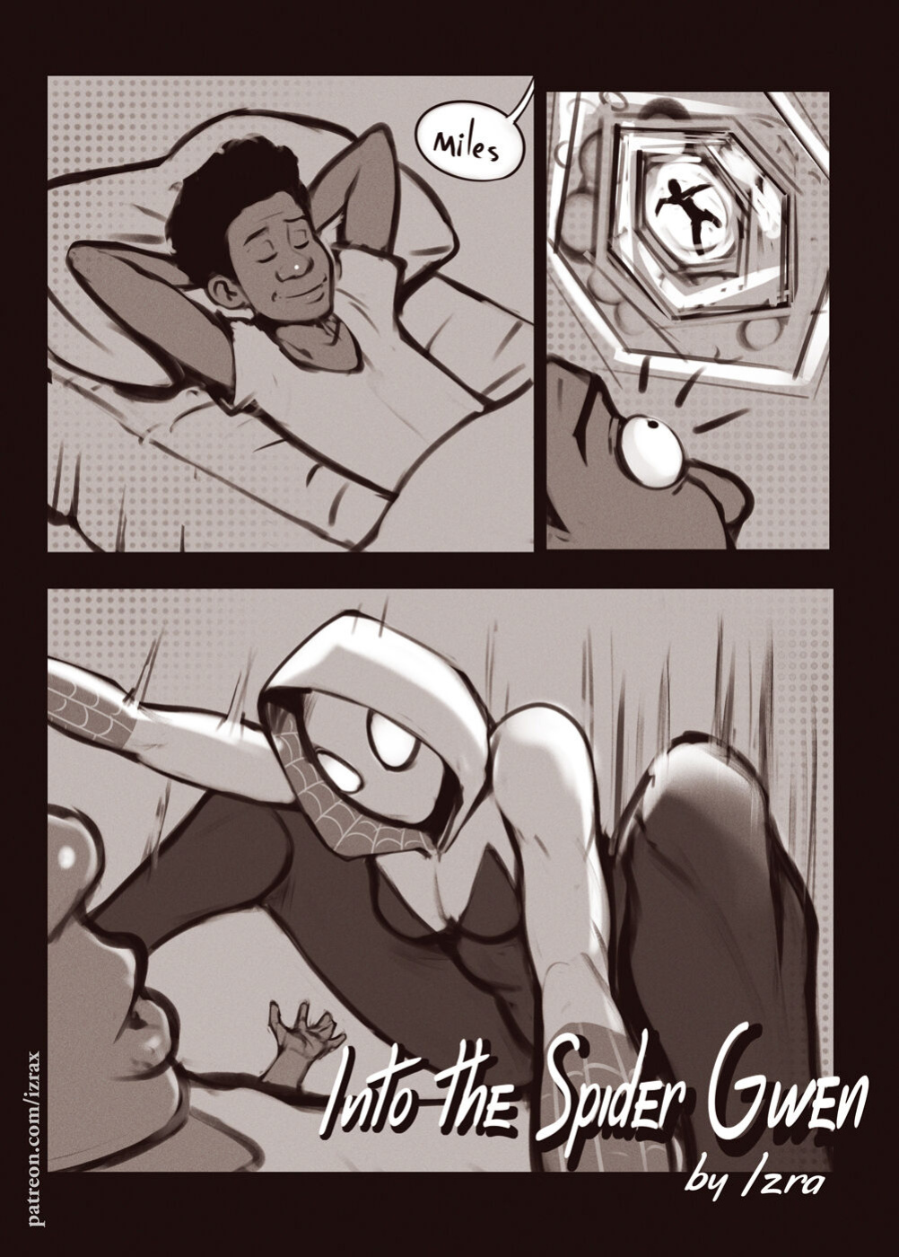 Into the Spider-Gwen by Irza