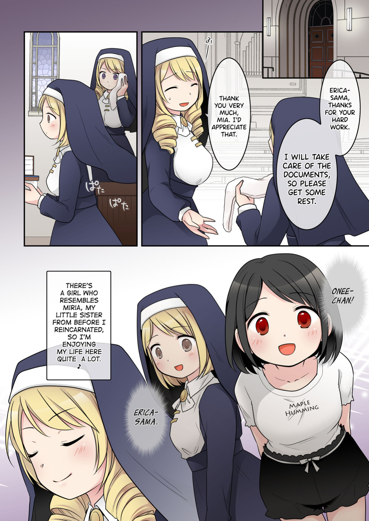 [Hairu Nukemichi (Arubento, Kuratsuka Riko)] Otome Game no Akuyaku Reijou ni Tensei Shita Watashi wa Bad End ni Naritakunai node Sister ni Tenshoku Shita noni, Otoko ni Hyoui Sarete Shimaimashita wa! [biribiri]