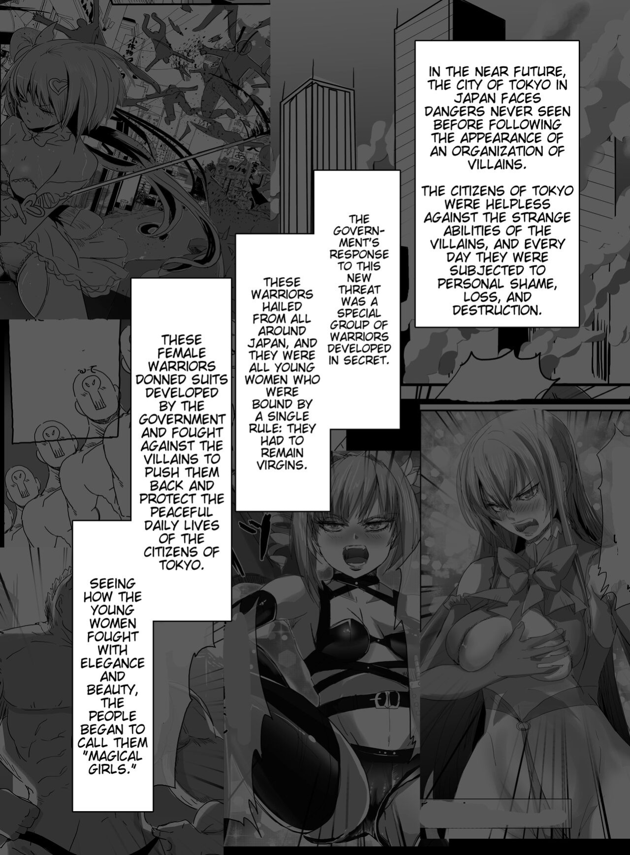 [uniuni (Kisuke-kun)] Mahou Shoujo VS Itazura Daishou [Tigoris Translates]