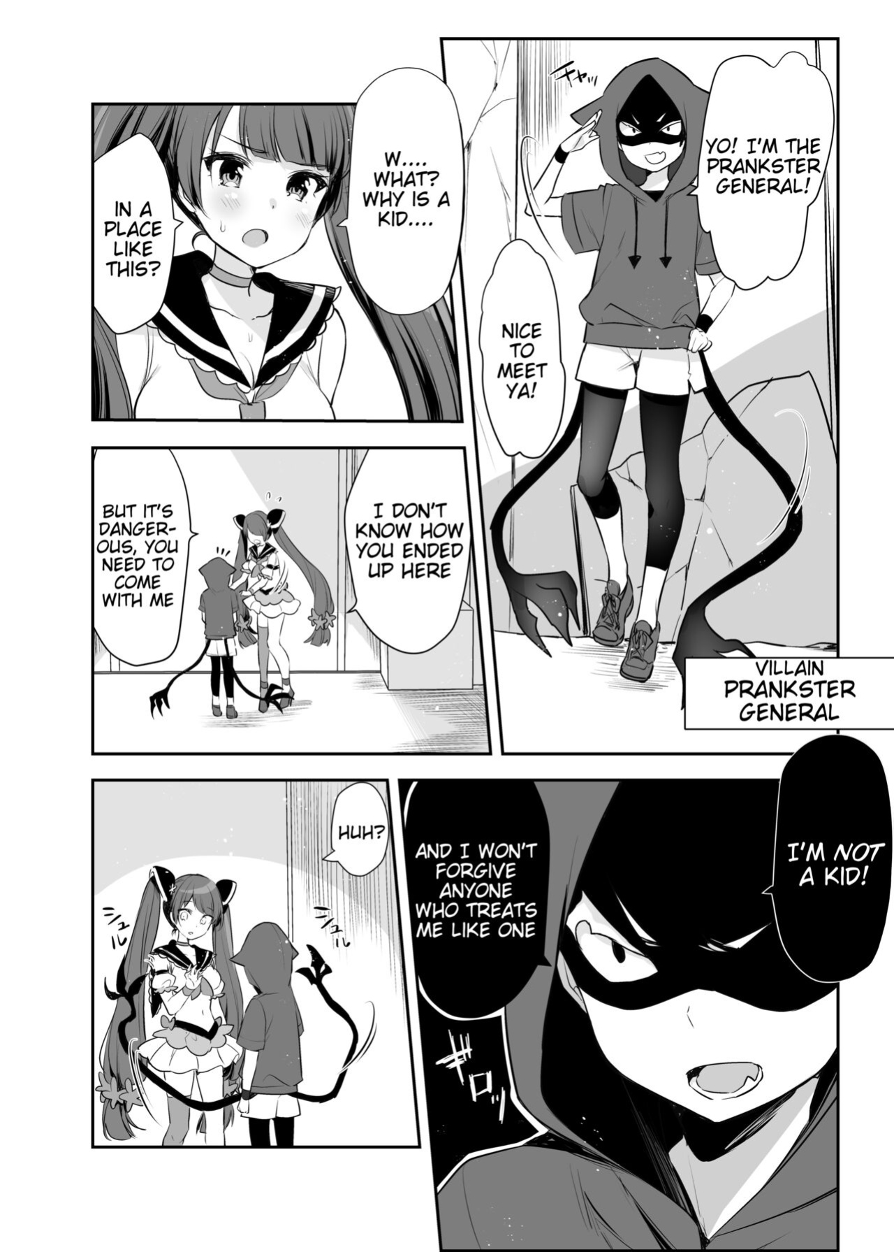 [uniuni (Kisuke-kun)] Mahou Shoujo VS Itazura Daishou [Tigoris Translates]