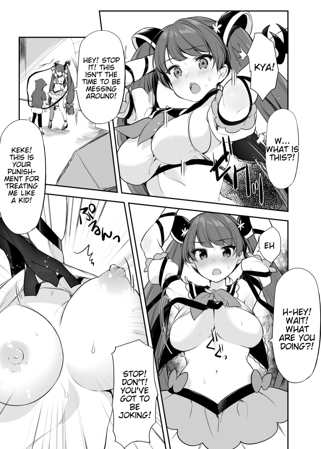 [uniuni (Kisuke-kun)] Mahou Shoujo VS Itazura Daishou [Tigoris Translates]