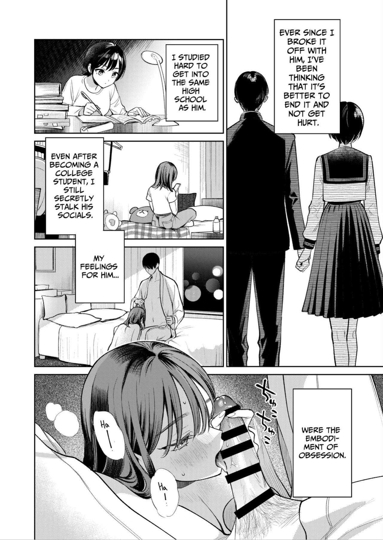 [THE Waidan (Uruh Akua)] Senpai, Sonna no Shiranai desu ~Bansou shite ita Kare no Yubi wa Ima, Watashi no Naka o Midashiteru~ | Senpai, I Don't Know About That - His Fingers That Were Accompaniment are now Disturbing my Vagina