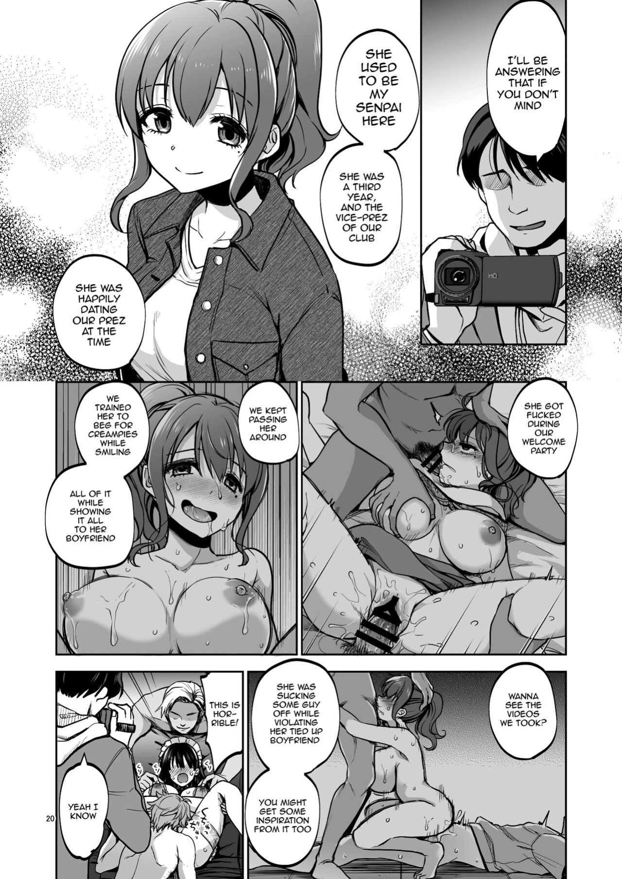 [Touketsu Shamen (Touketsu)] Omoide wa Yogosareru 2 ~Kokoro made Somerarete~ | Disgraced Memories 2 -Stained Down To The Heart-