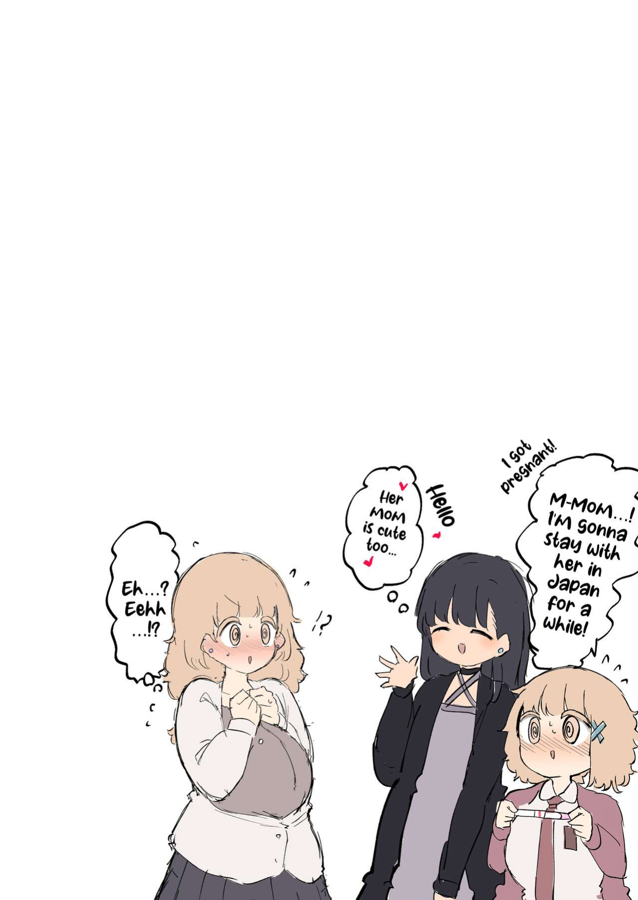 [Izumo Gasshuukoku (Momomo Gasshuukoku)] Futanari Ikemen Onnanoko Chinpo ni Meromero Soku Ochi Gaikokujin-chan / The Foreigner That Falls Head Over Heels For A Handsome Futanari Girl's Dick