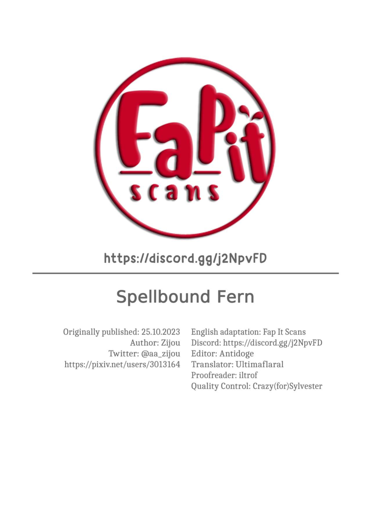 [Zijou] Mahou wo Kakerareta Fern | Spellbound Fern (Sousou no Frieren) [Fap It Scans]