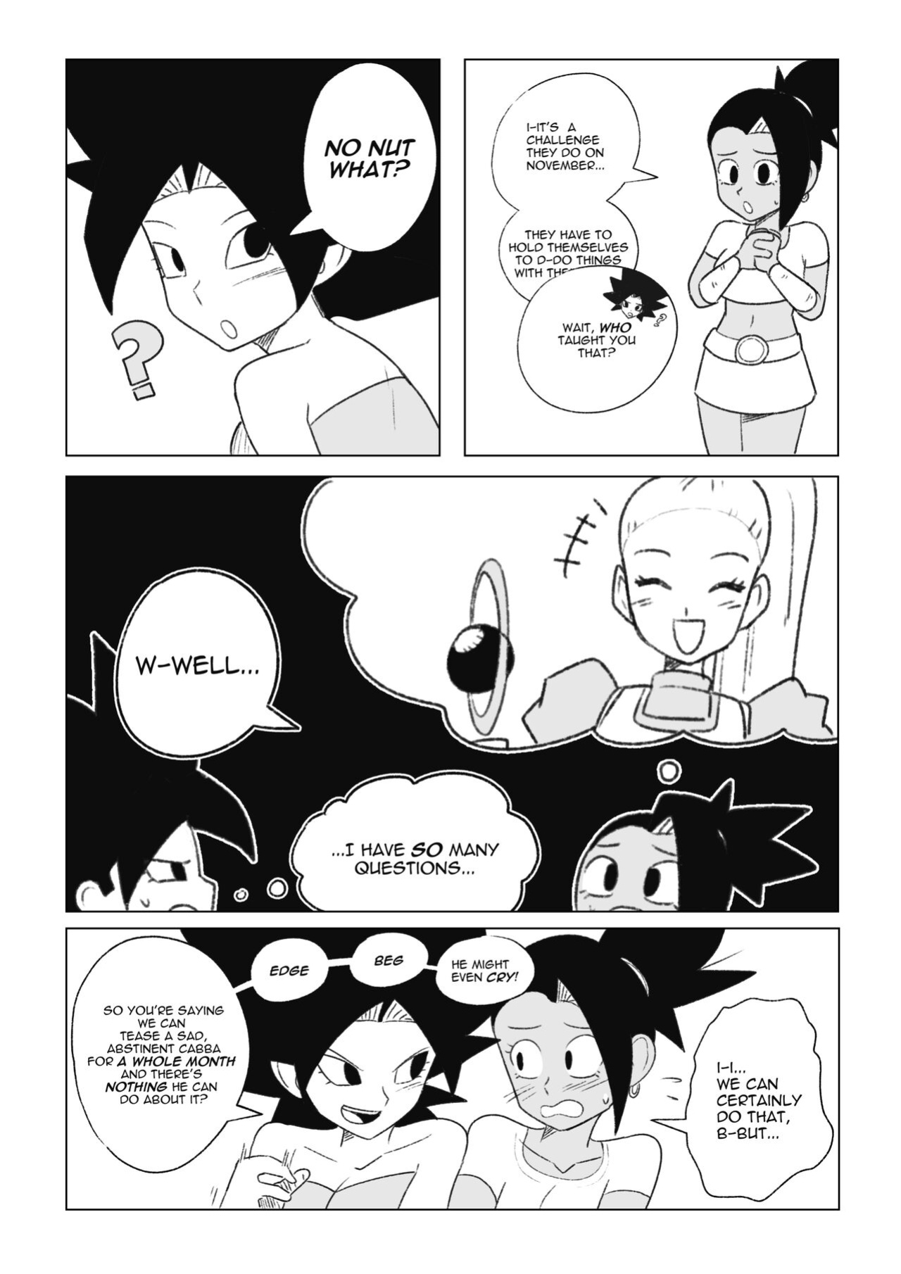 [Navietta] Teasing Cabba (Dragon Ball)