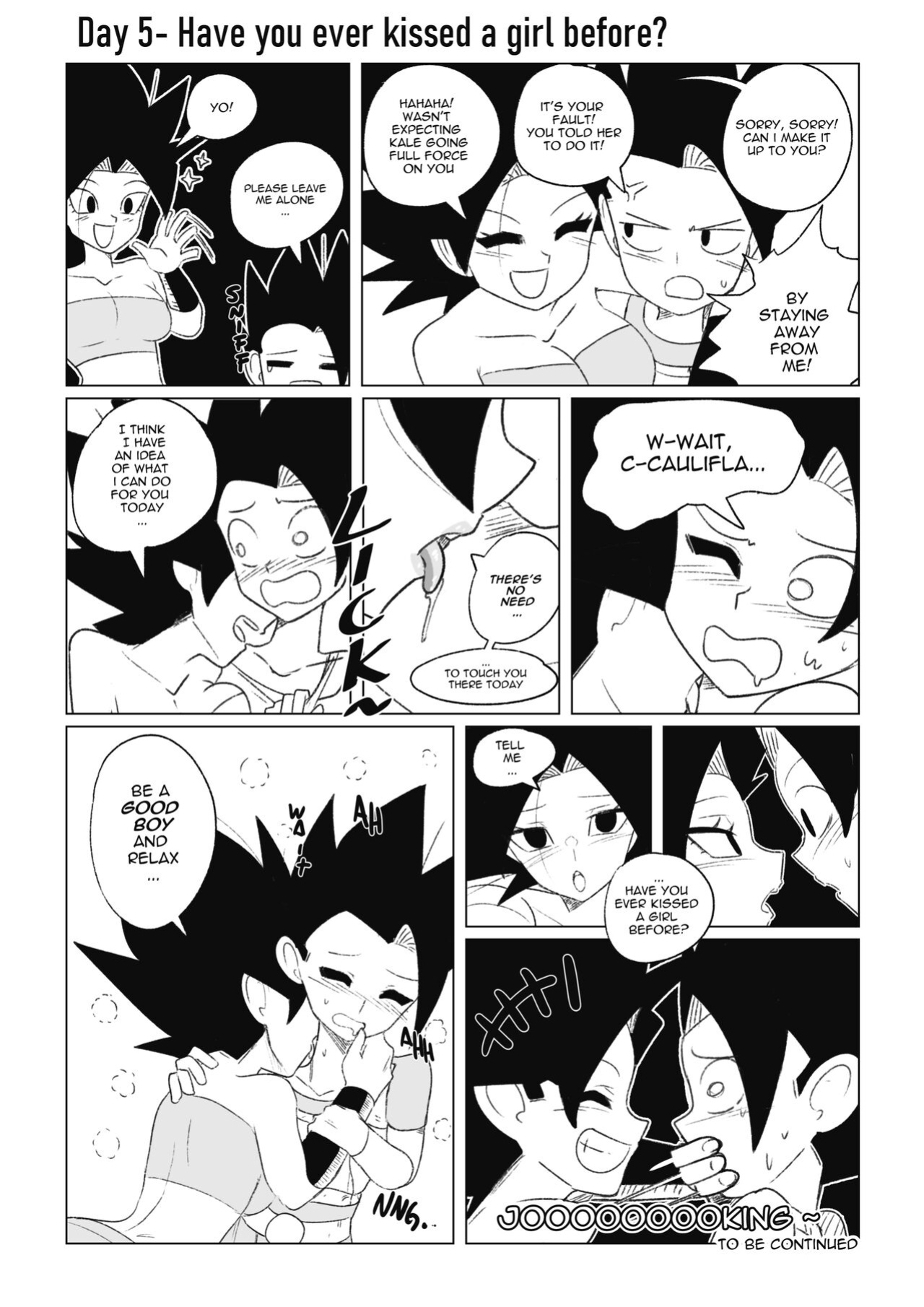 [Navietta] Teasing Cabba (Dragon Ball)