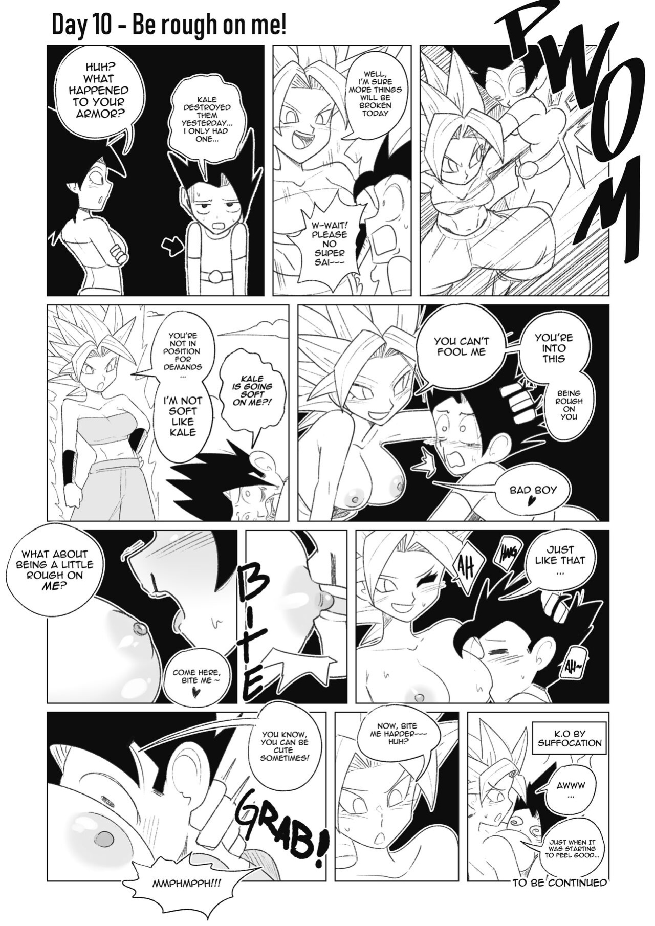 [Navietta] Teasing Cabba (Dragon Ball)
