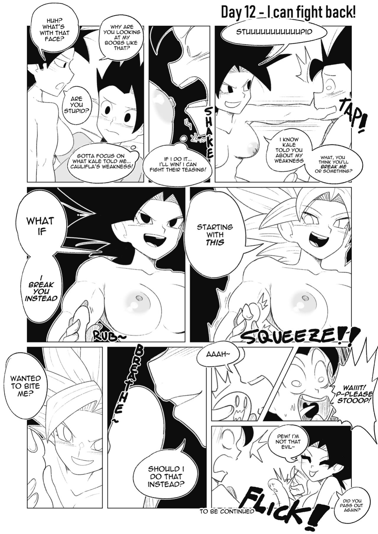 [Navietta] Teasing Cabba (Dragon Ball)
