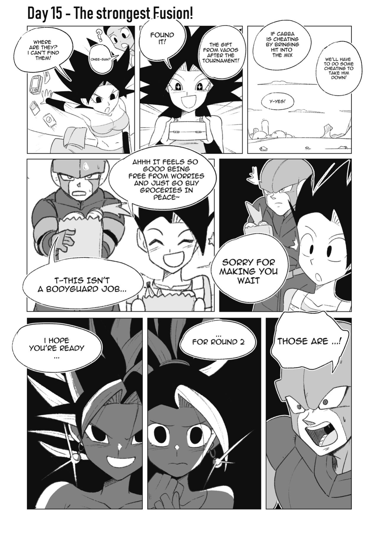 [Navietta] Teasing Cabba (Dragon Ball)