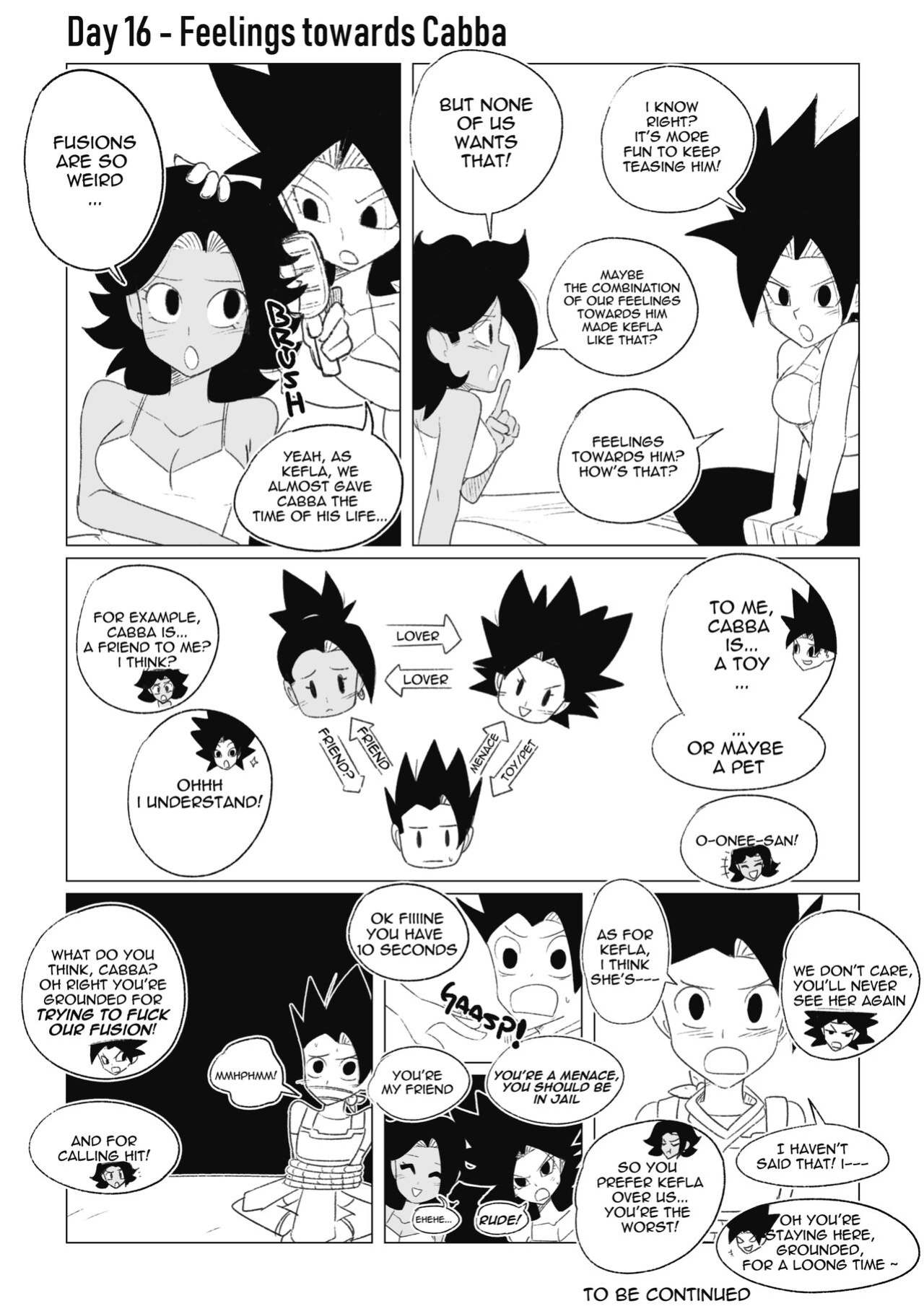 [Navietta] Teasing Cabba (Dragon Ball)