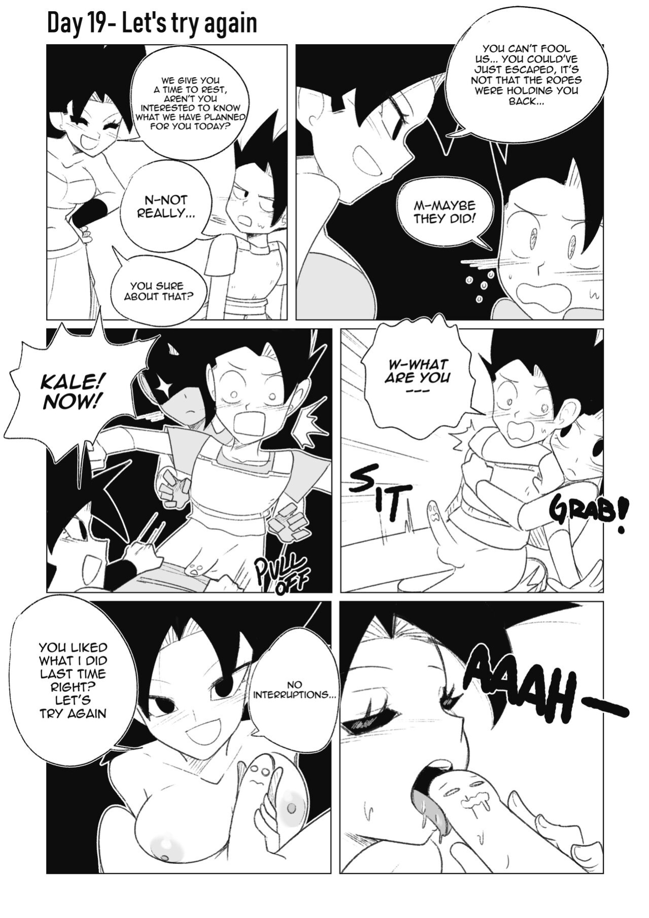 [Navietta] Teasing Cabba (Dragon Ball)