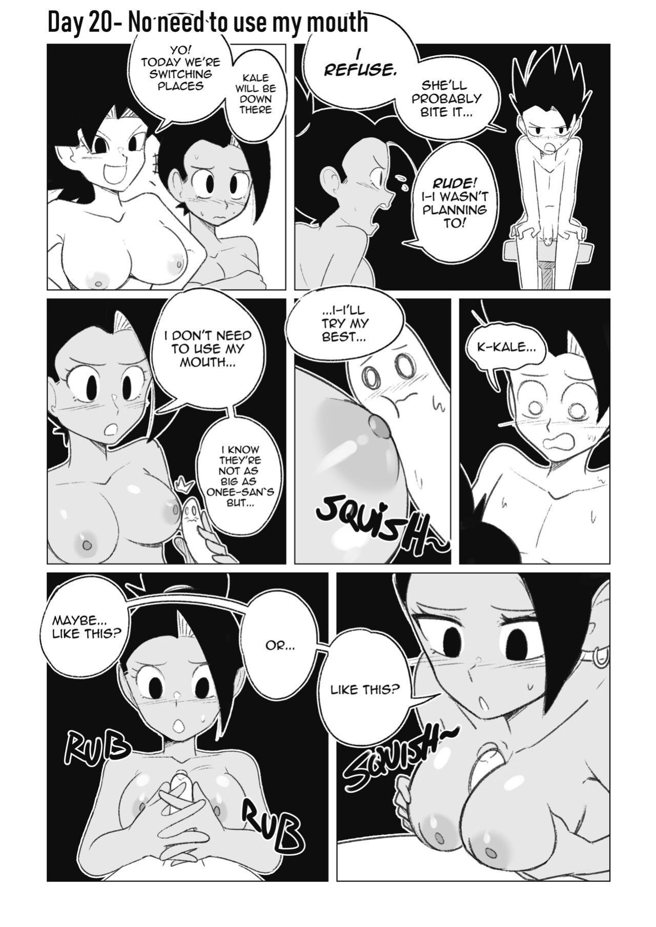 [Navietta] Teasing Cabba (Dragon Ball)