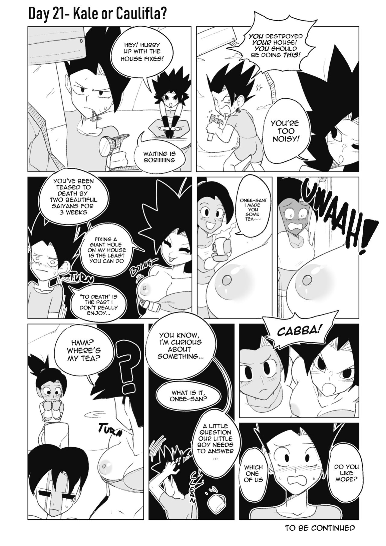 [Navietta] Teasing Cabba (Dragon Ball)