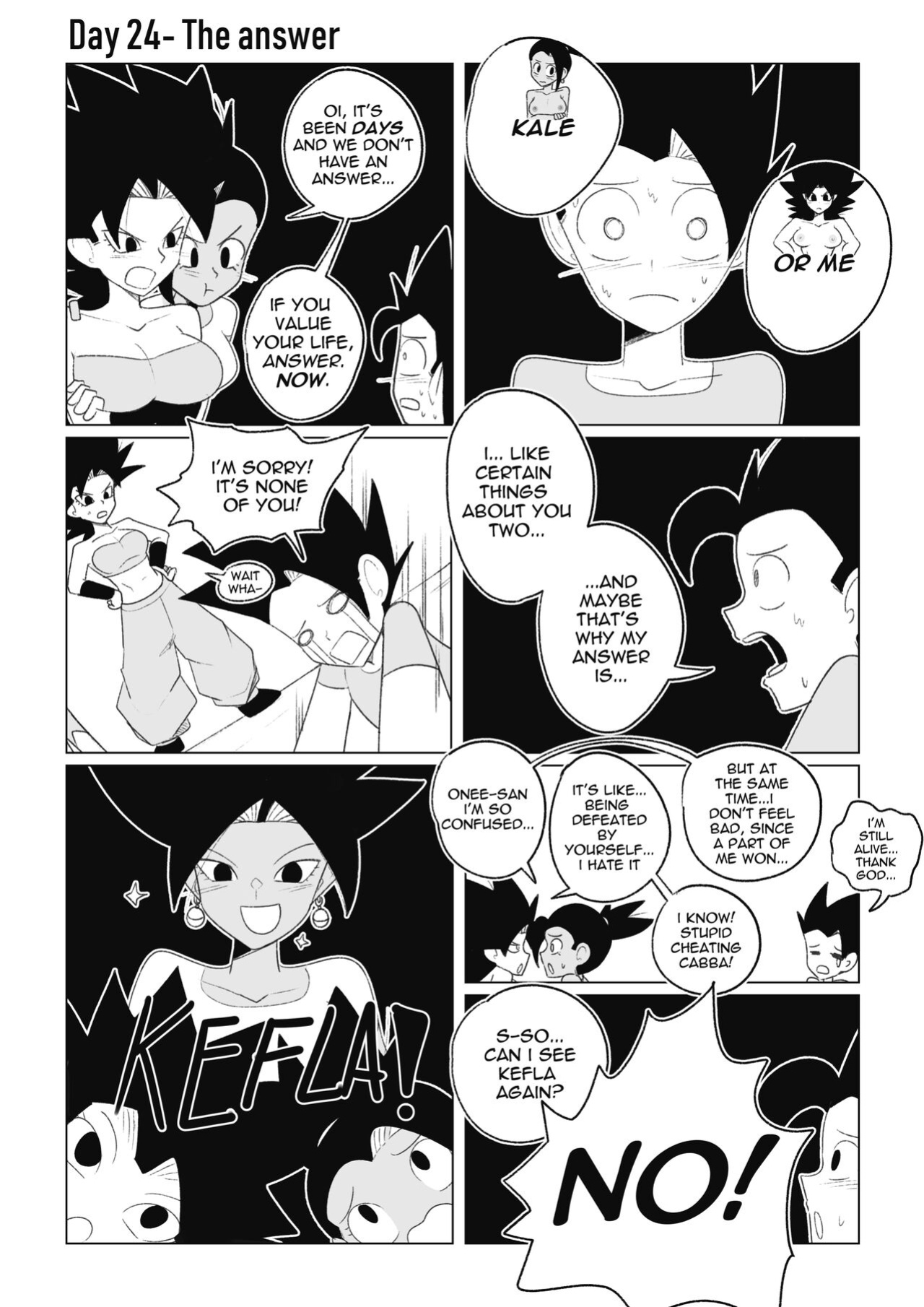 [Navietta] Teasing Cabba (Dragon Ball)