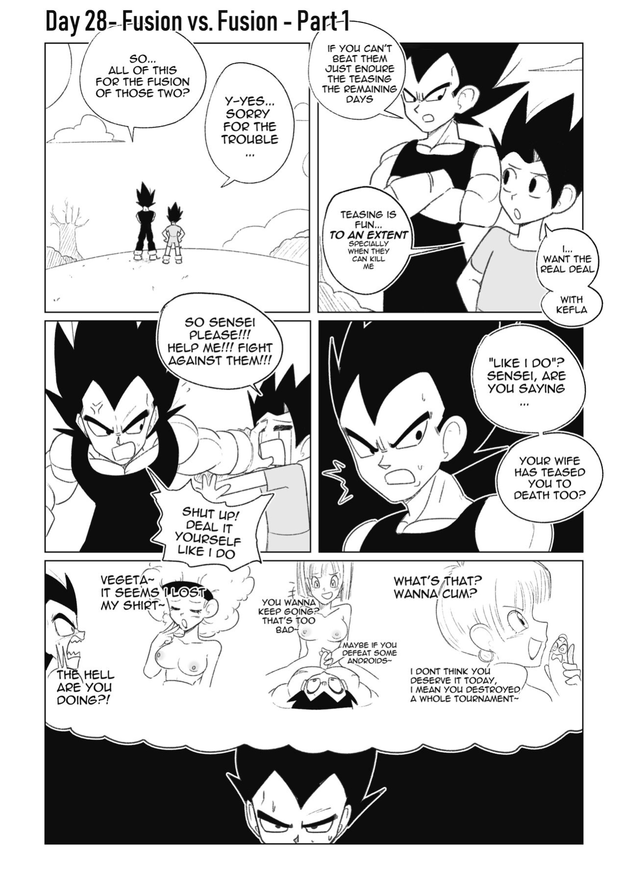 [Navietta] Teasing Cabba (Dragon Ball)