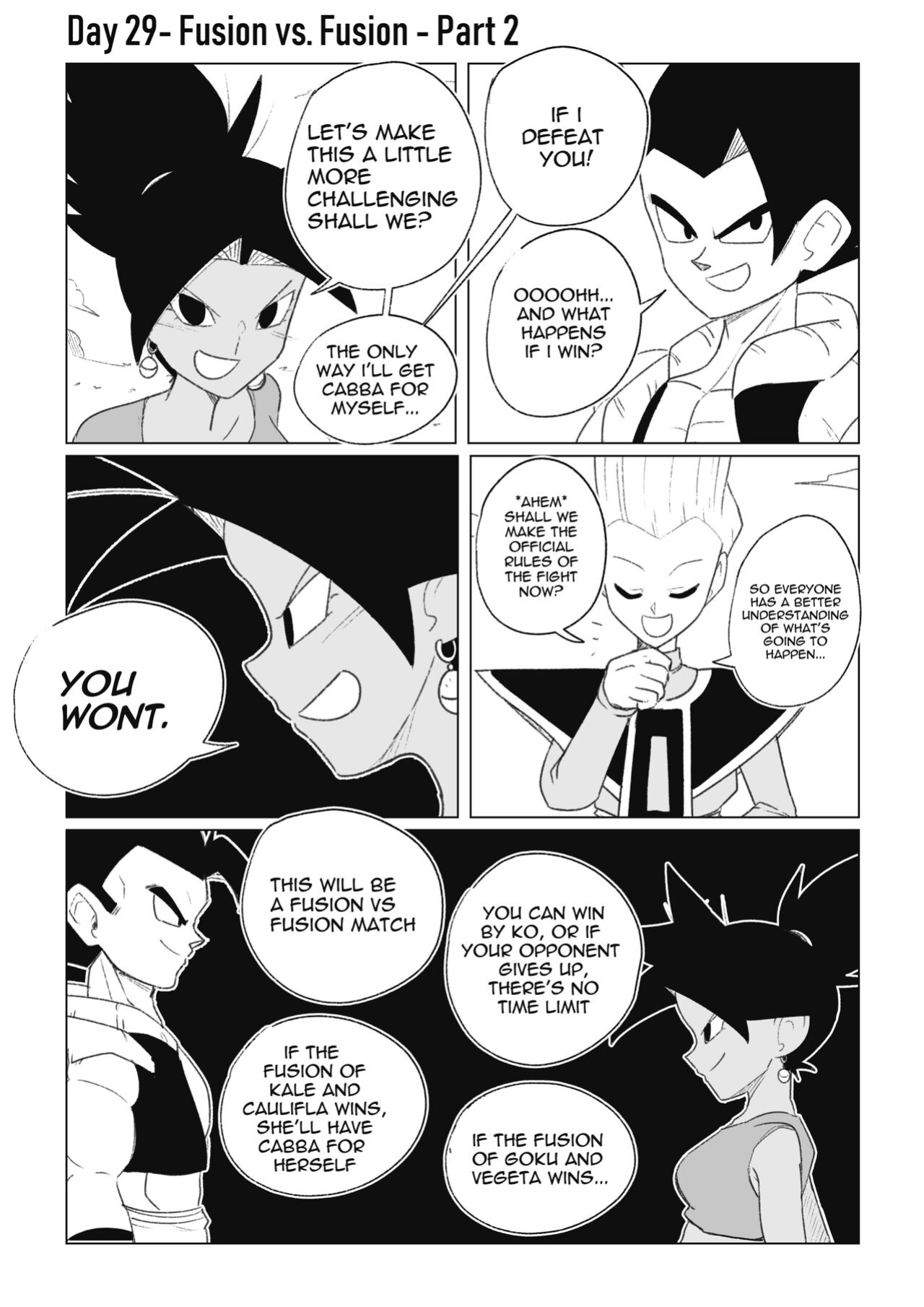 [Navietta] Teasing Cabba (Dragon Ball)