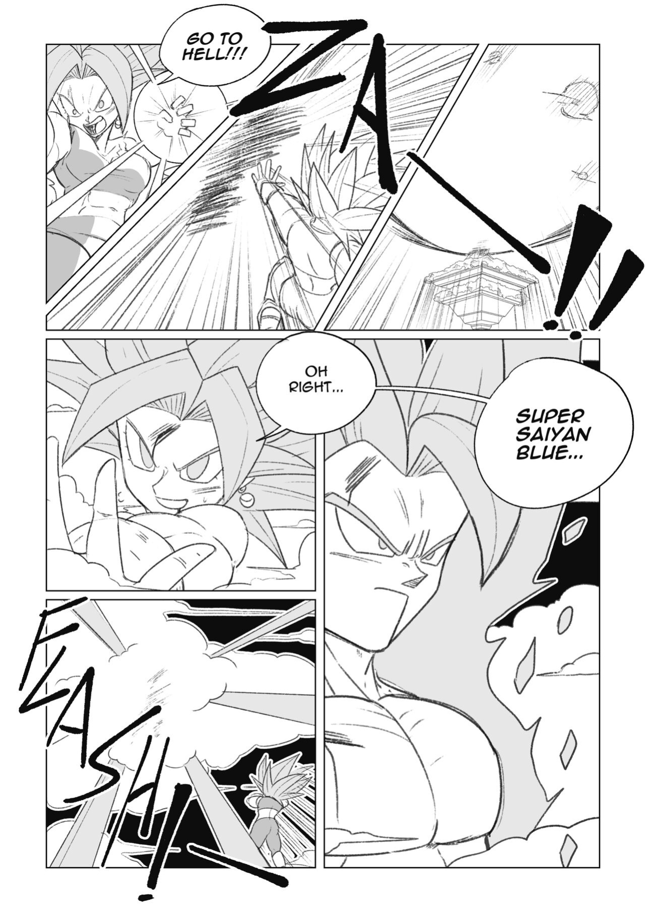 [Navietta] Teasing Cabba (Dragon Ball)