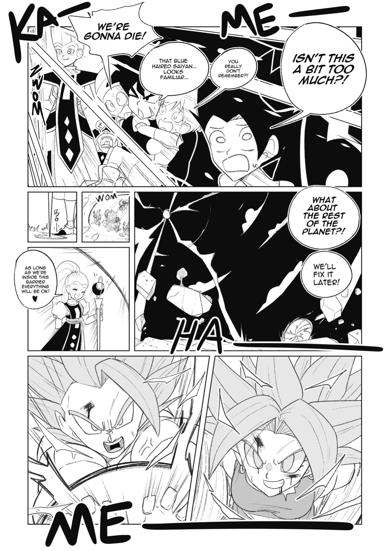 [Navietta] Teasing Cabba (Dragon Ball)