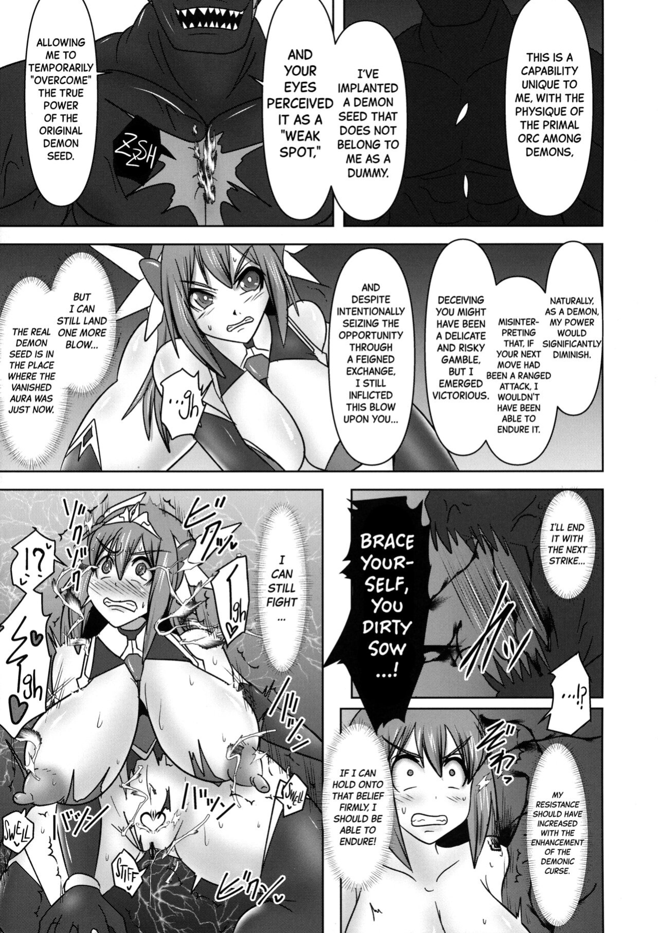 (C97) [FONETRASON (Ryutou)] Raygis Valicess Elsain "VANQUISHED SHIELD 2" [Black Grimoires]