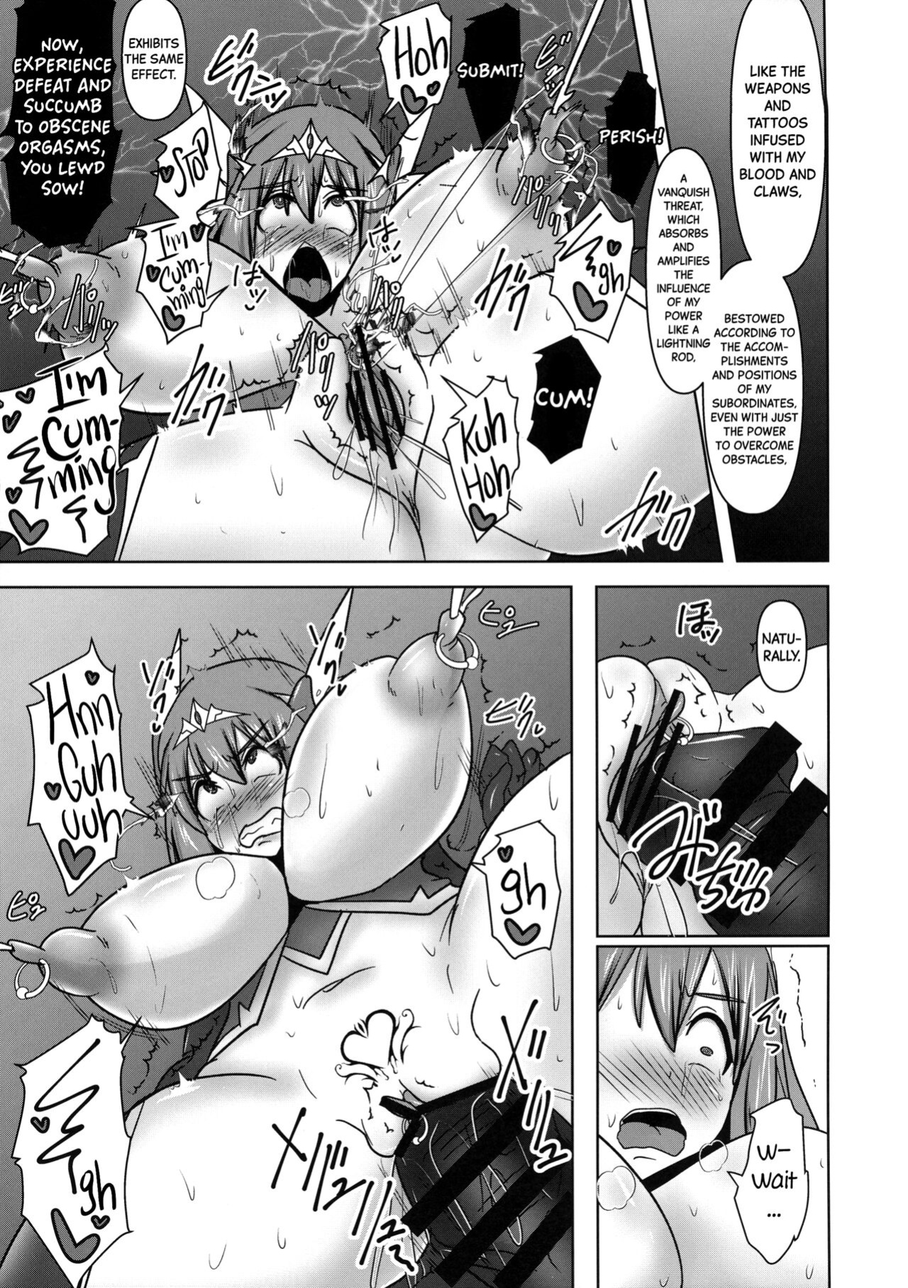(C97) [FONETRASON (Ryutou)] Raygis Valicess Elsain "VANQUISHED SHIELD 2" [Black Grimoires]