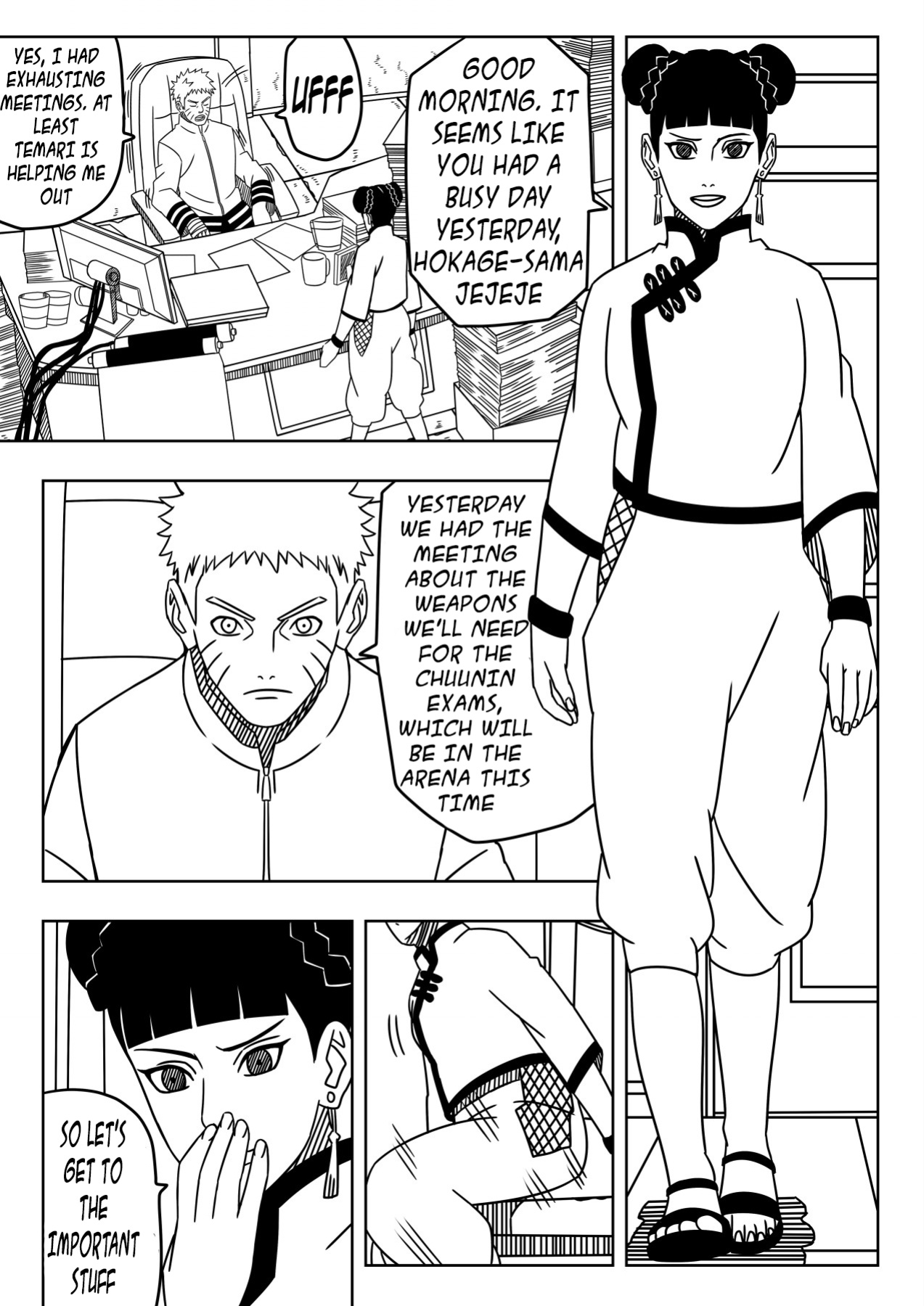 [NinRubio] Temari's Move (Naruto)