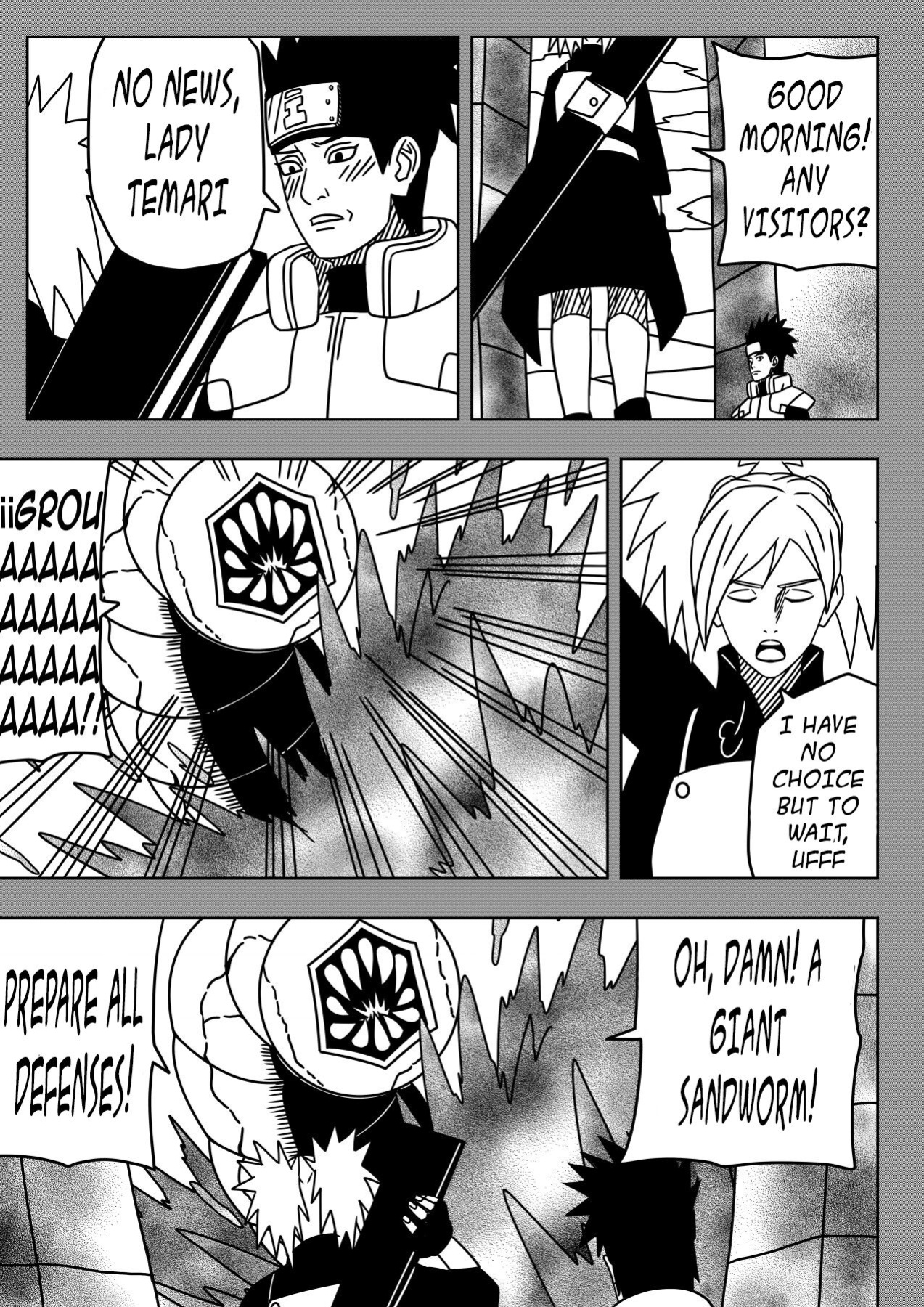 [NinRubio] Temari's Move (Naruto)