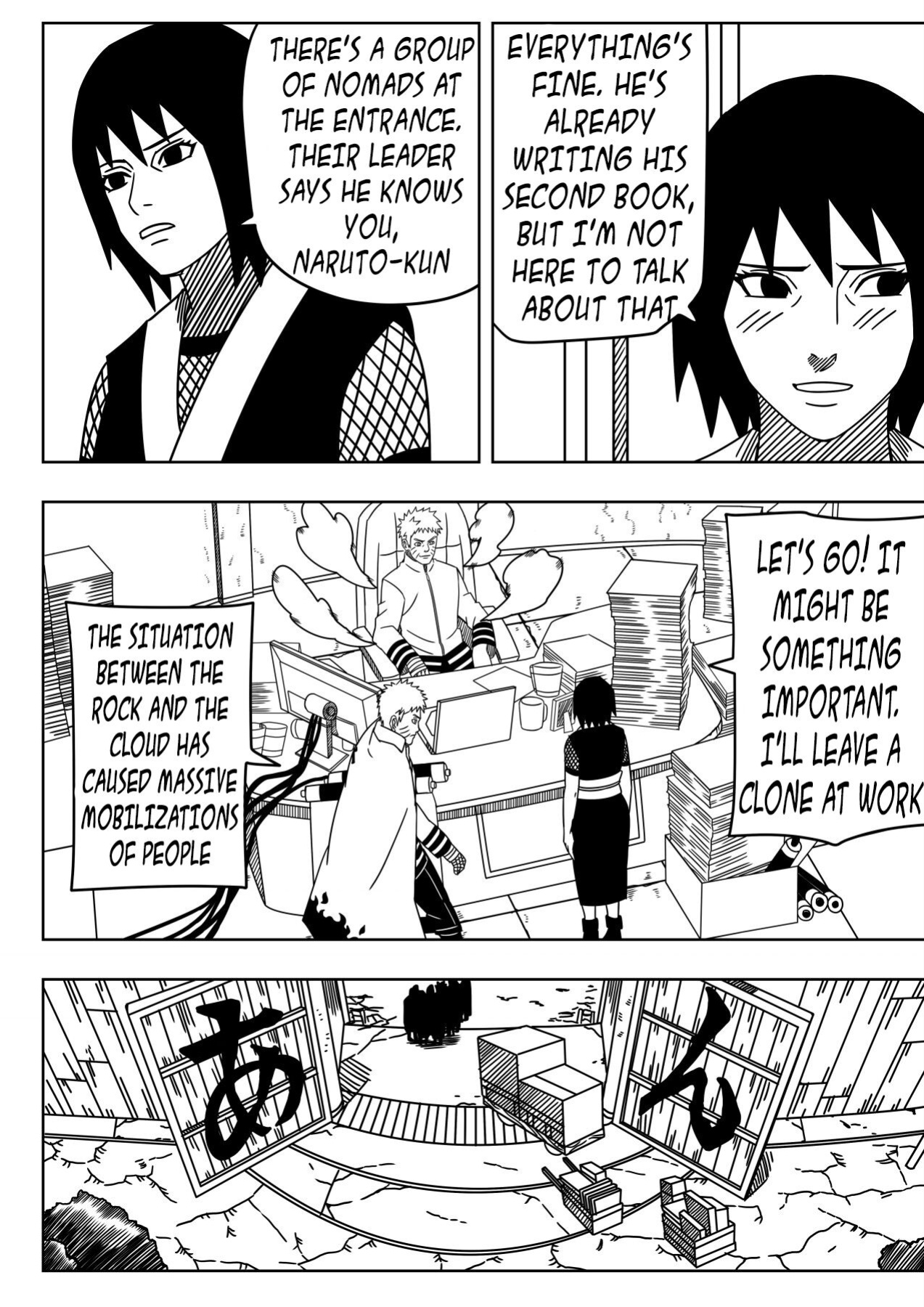 [NinRubio] An Unexpected Visit (Naruto)