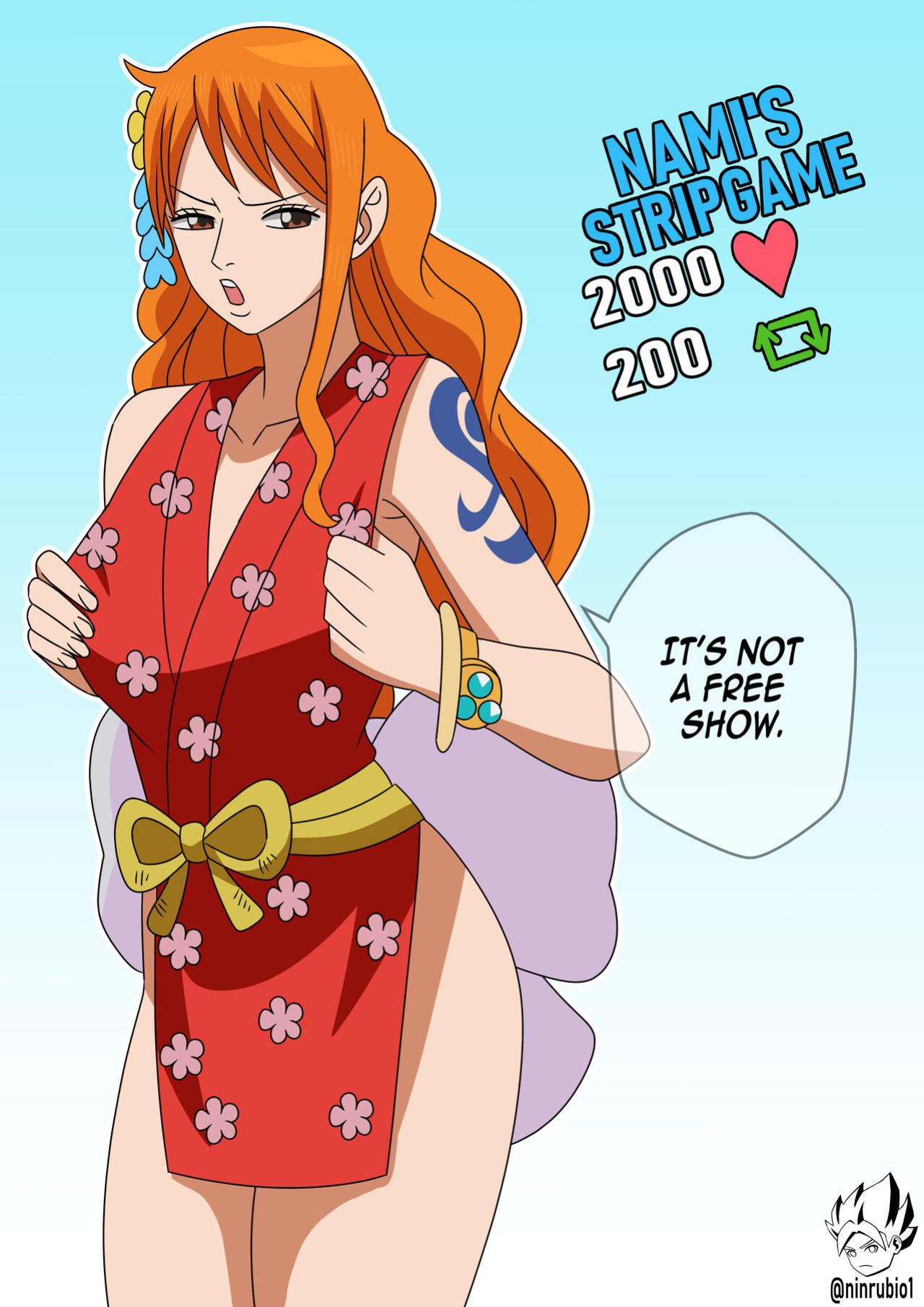 [NinRubio] Nami's Stripcase (One Piece)